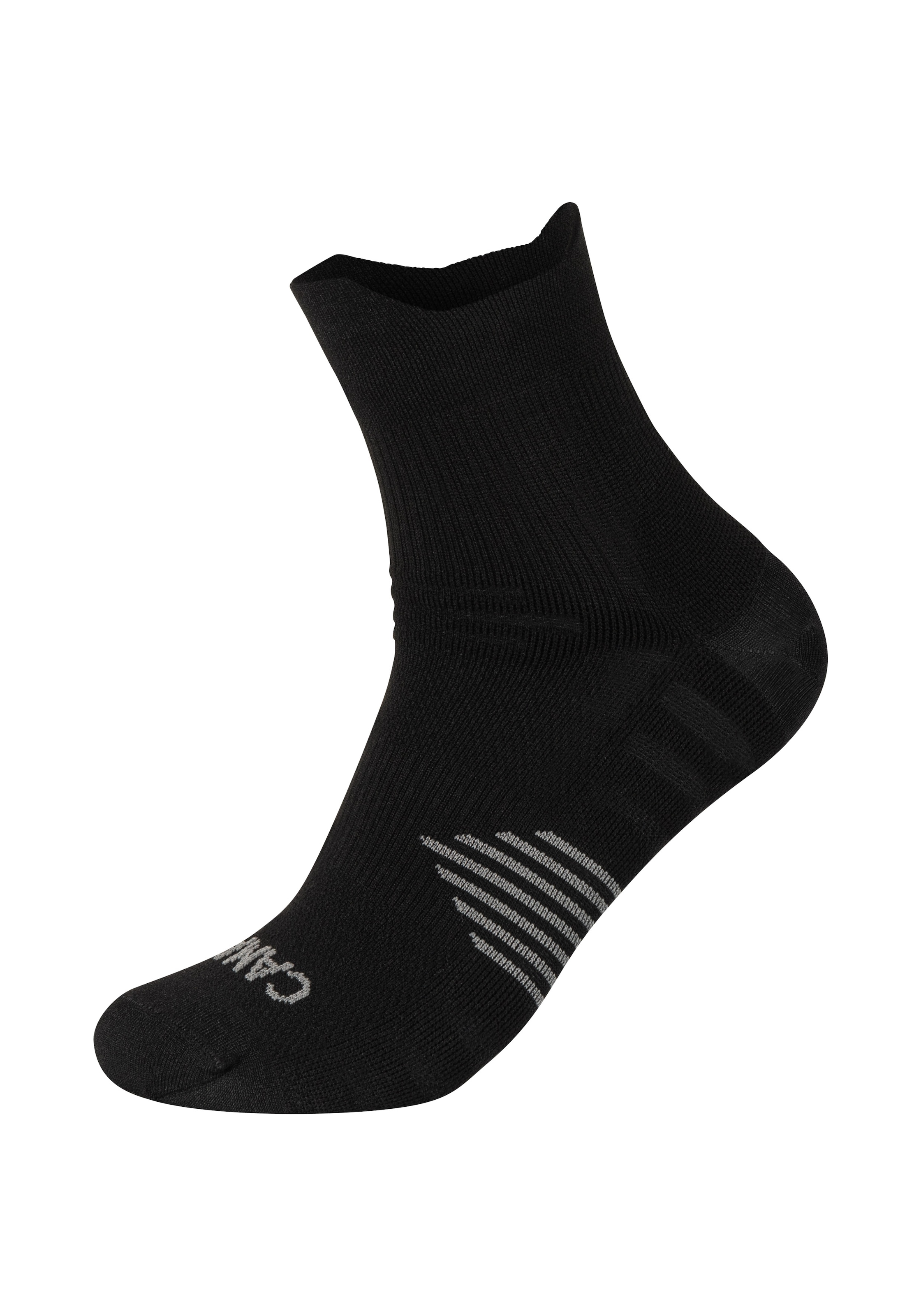 Camano Kurzsocken »function«, (4 Paar), Performance, Multi Sportsocken, Fussgewölbe-Stütze, gepolsterte Sohle