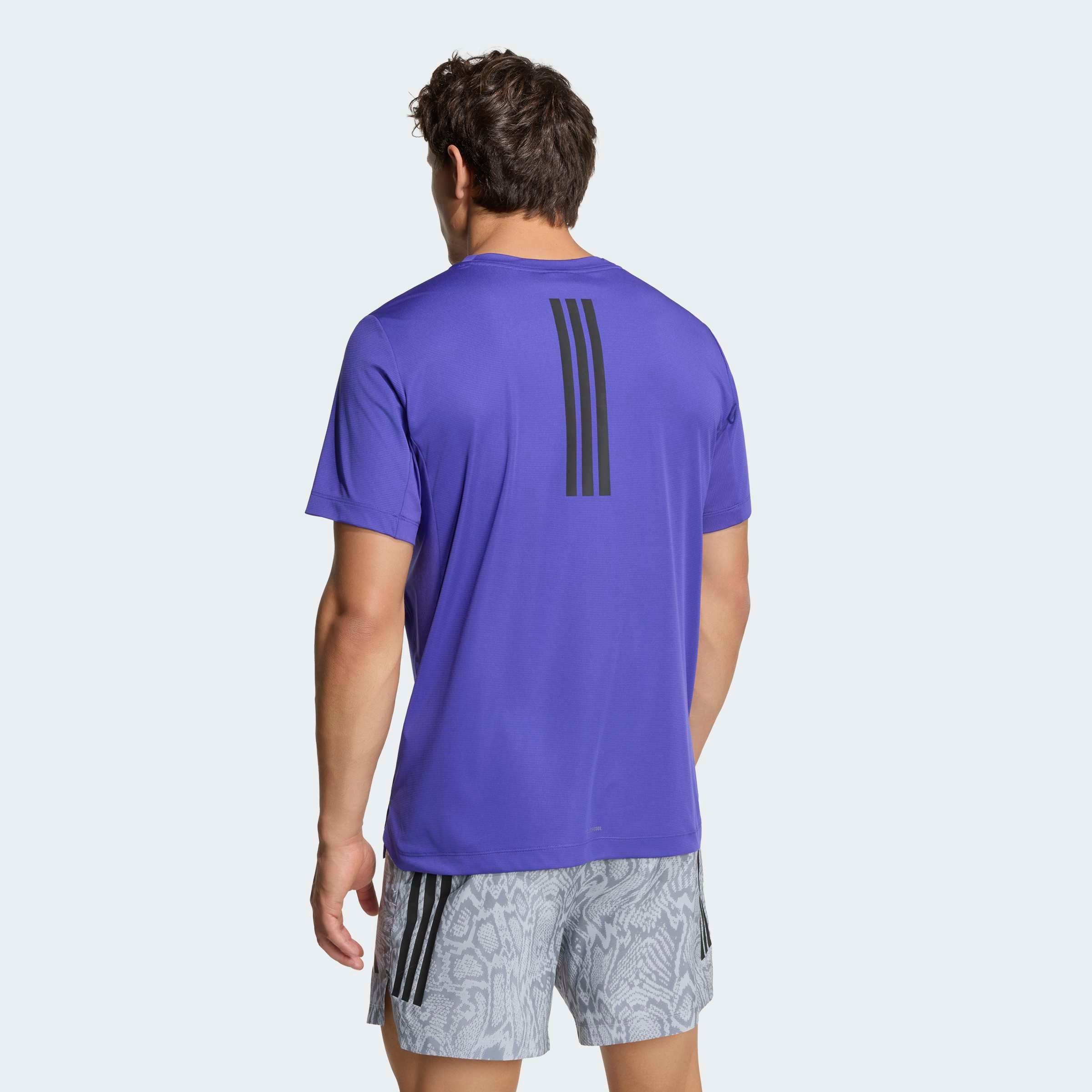 adidas Performance T-shirt »D4T POWER TEE« avec col rond, sans fermeture, longueur normale