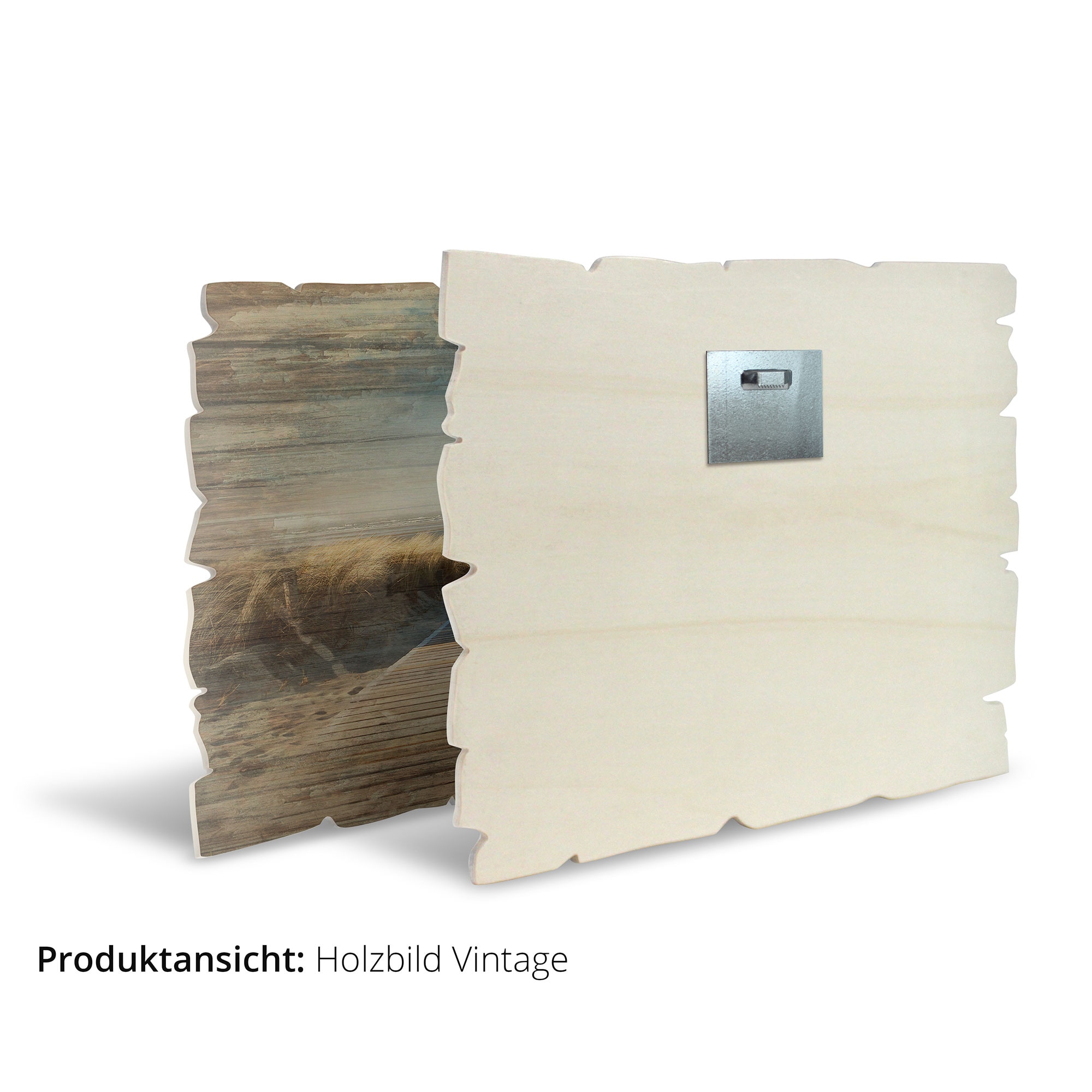 Artland Holzbild »Zweige & Holz«, Bäume, (1 St.)