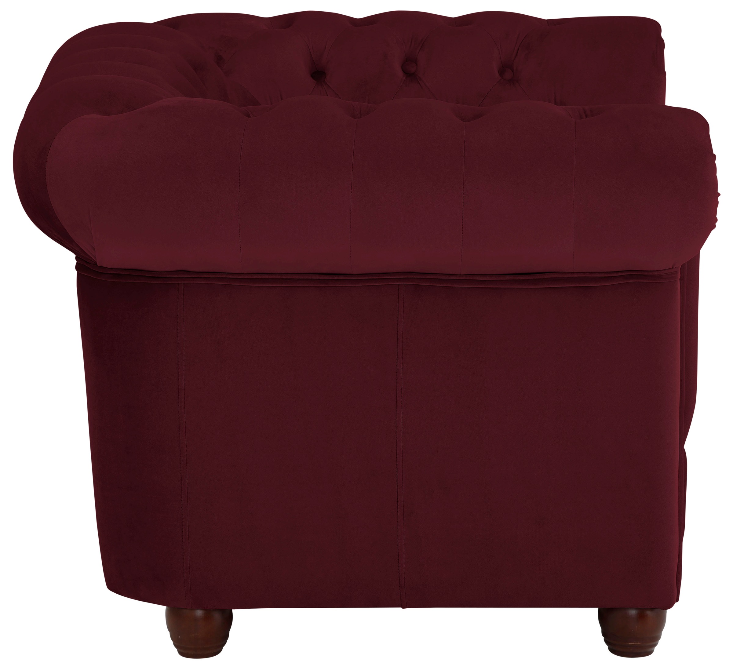 Home affaire Chesterfield-Sessel »New Castle Sessel« hochwertige Knopfheftung, B/T/H: 104/86/72 cm