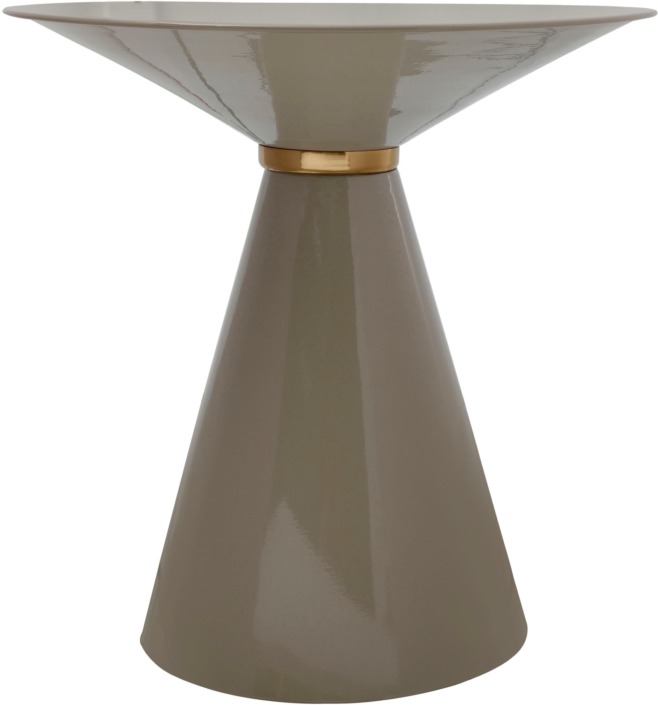 Kayoom Beistelltisch »Art Deco 325, Abstelltisch aus Metall,funktional und stabil«, (1 St.), Dekorativ, glanzvolle Lackierung, stilvolles Gestell