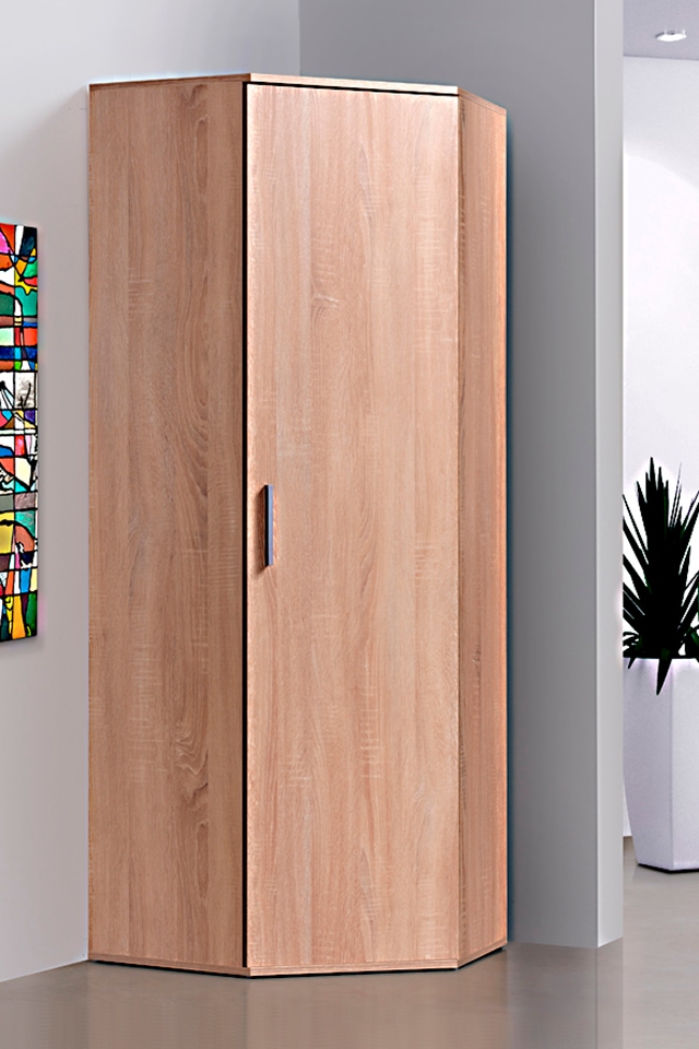 Procontour Armoire multi-usages »Eckschrank Clara« hauteur 167 cm, avec étagères réglables en hauteur