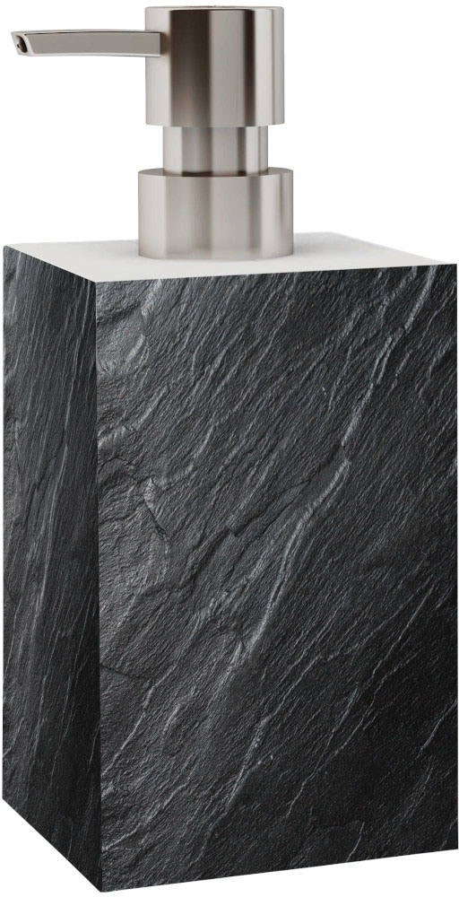 Sanilo Set d'accessoires de salle de bain »mit Motiv, viele schöne Seifenspender und WC Bürsten zur Auswahl« 2-tlg., Desinfektionsspender mit stabiler Pumpe, hochwertig & modern