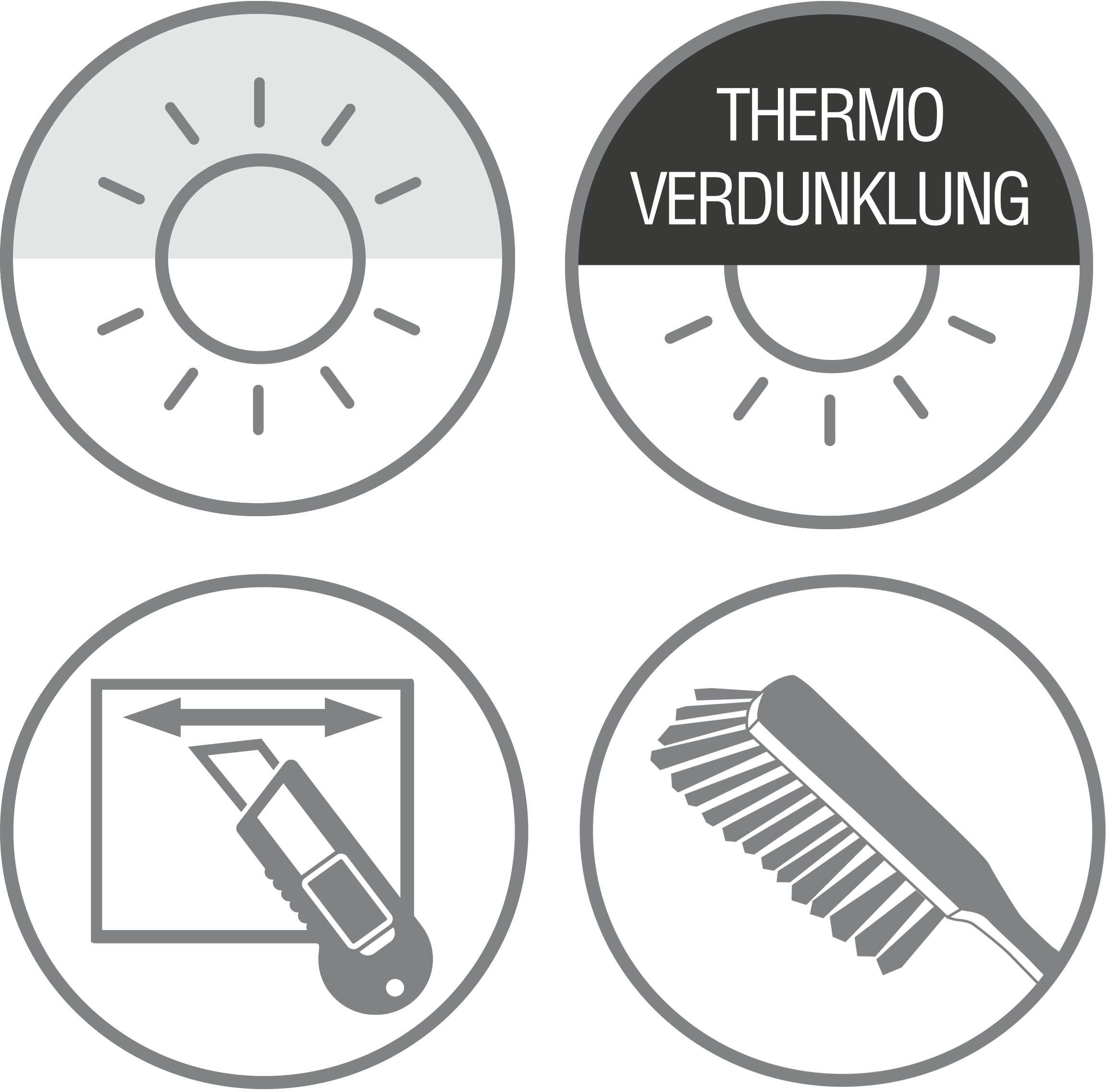 GARDINIA Plissee »Easyfix Plissee Day + Night«, verdunkelnd, energiesparend-Tag- und Nacht-Funktion, ohne Bohren, verspannt, lichtdurchlässig und zugleich abdunkelnd mit Thermobeschichtung