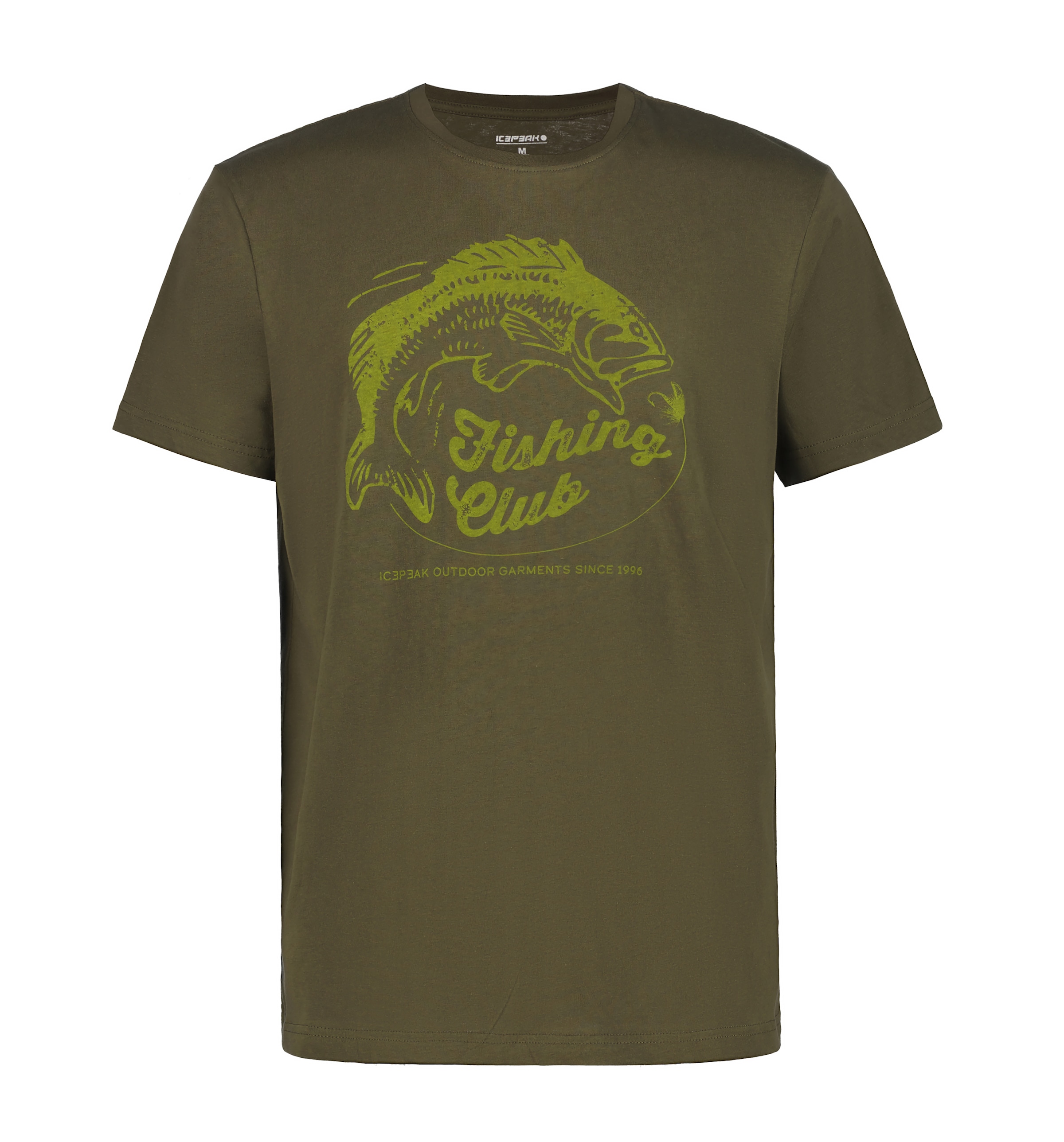 Icepeak T-shirt »MILLINGTON« t-shirt imprimé, en coton