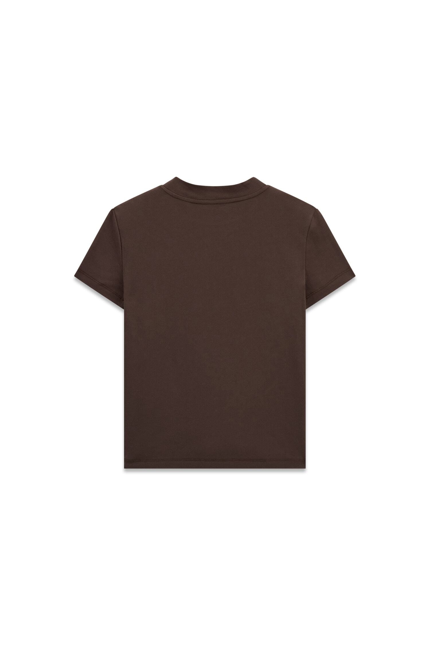 Guess T-Shirt »SS MOCK NECK ALL OVER 4G TEE« mit Strassbesatz, Slim Fit