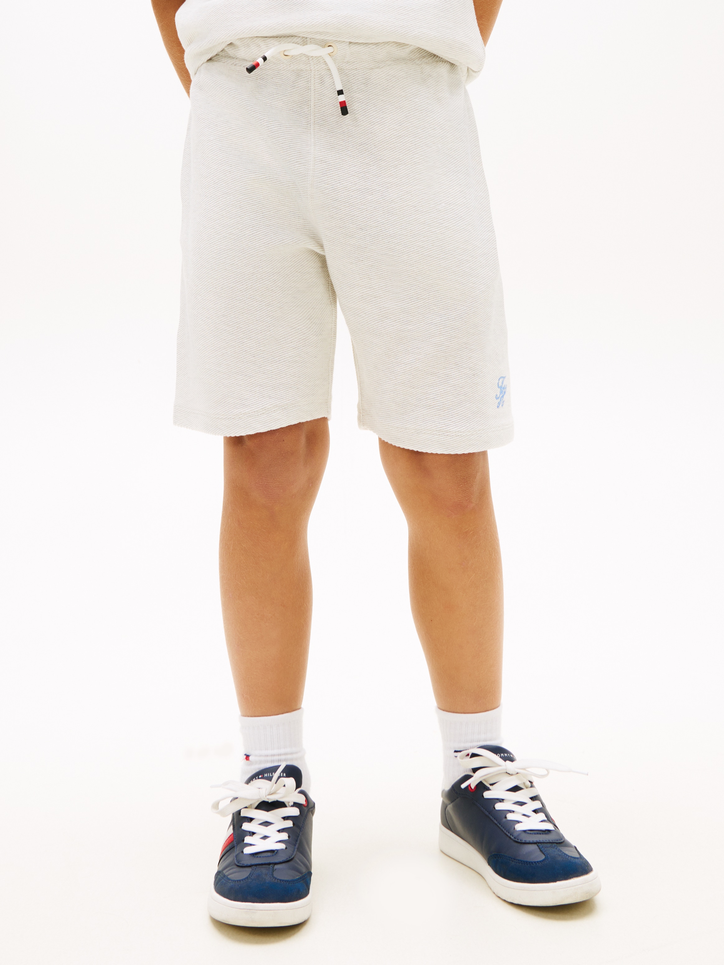 Tommy Hilfiger Short »TH SCRIPT JERSEY TWILL SHORT«  enfants jusqu'à 16 ans, jambe large