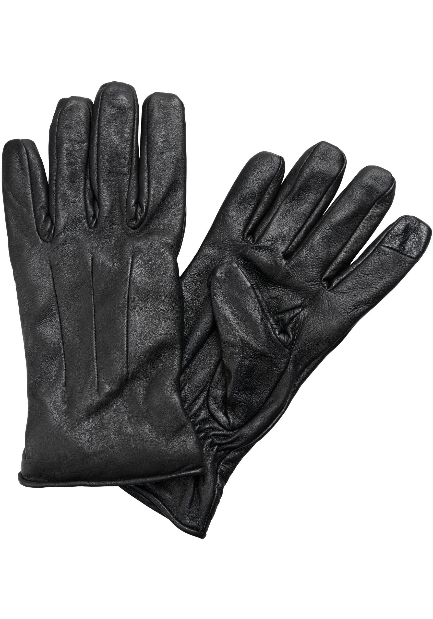 Image of Jack & Jones Lederhandschuhe, JACMONTANA LEATHER GLOVES NOOS bei Ackermann Versand Schweiz