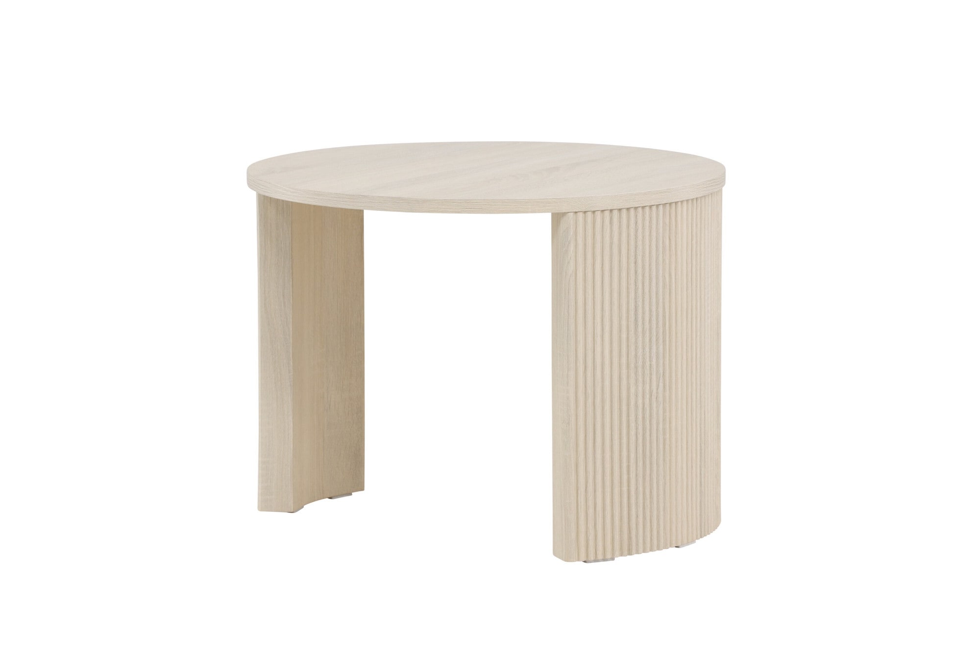 Venture Home Table basse Table basse, MDF, ronde, arrondie, compacte, discrète, classique
