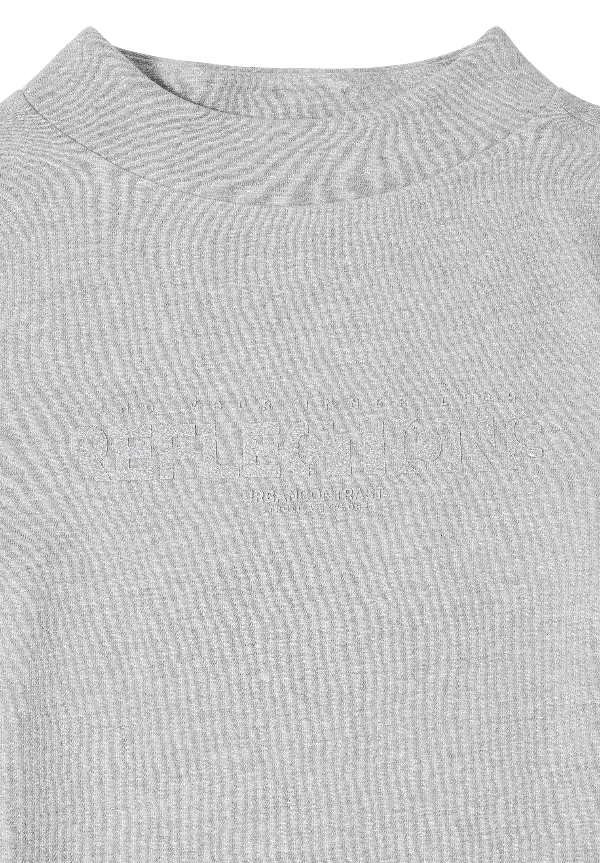 Cecil Sweatshirt , mit Glitzer-Wording
