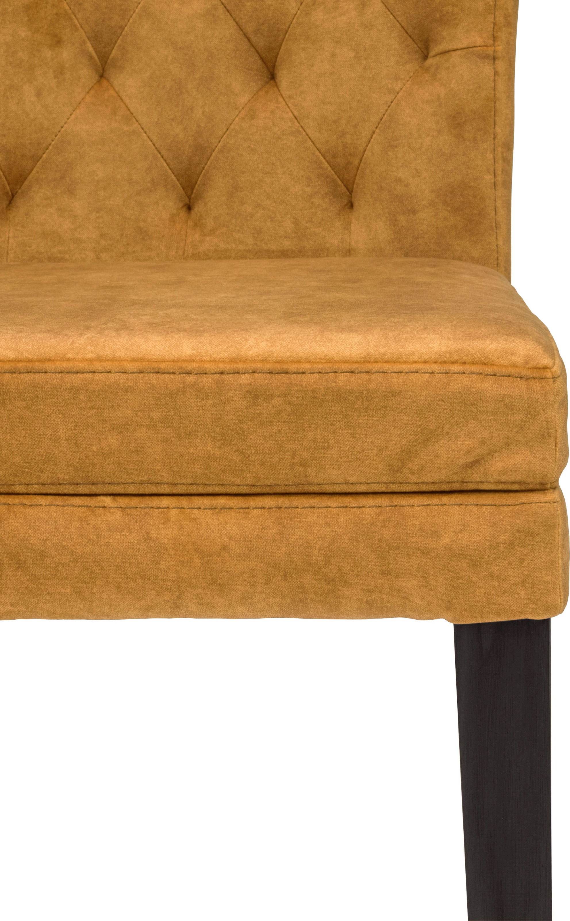 Home affaire 4-Fussstuhl »Colorado«, (Set), 2 St., Samtvelours, Beine aus Buche, wengefarben lackiert, Im 2er, 4er oder 6er-Set