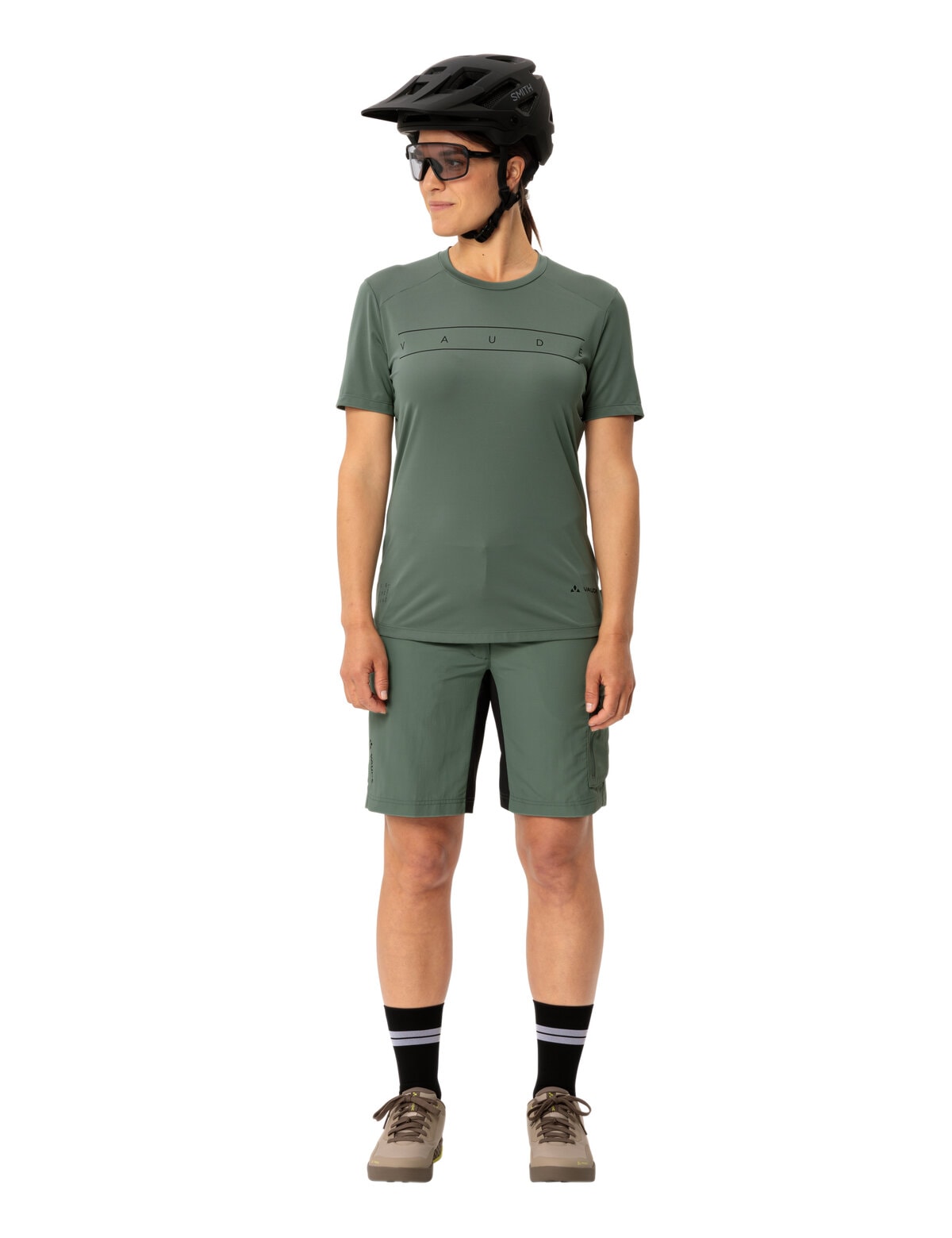 VAUDE Funktionsshirt »Wo Qimsa Logo Shirt« Kurzarm, Rundhalsausschnitt, für sportliche Aktivitäten