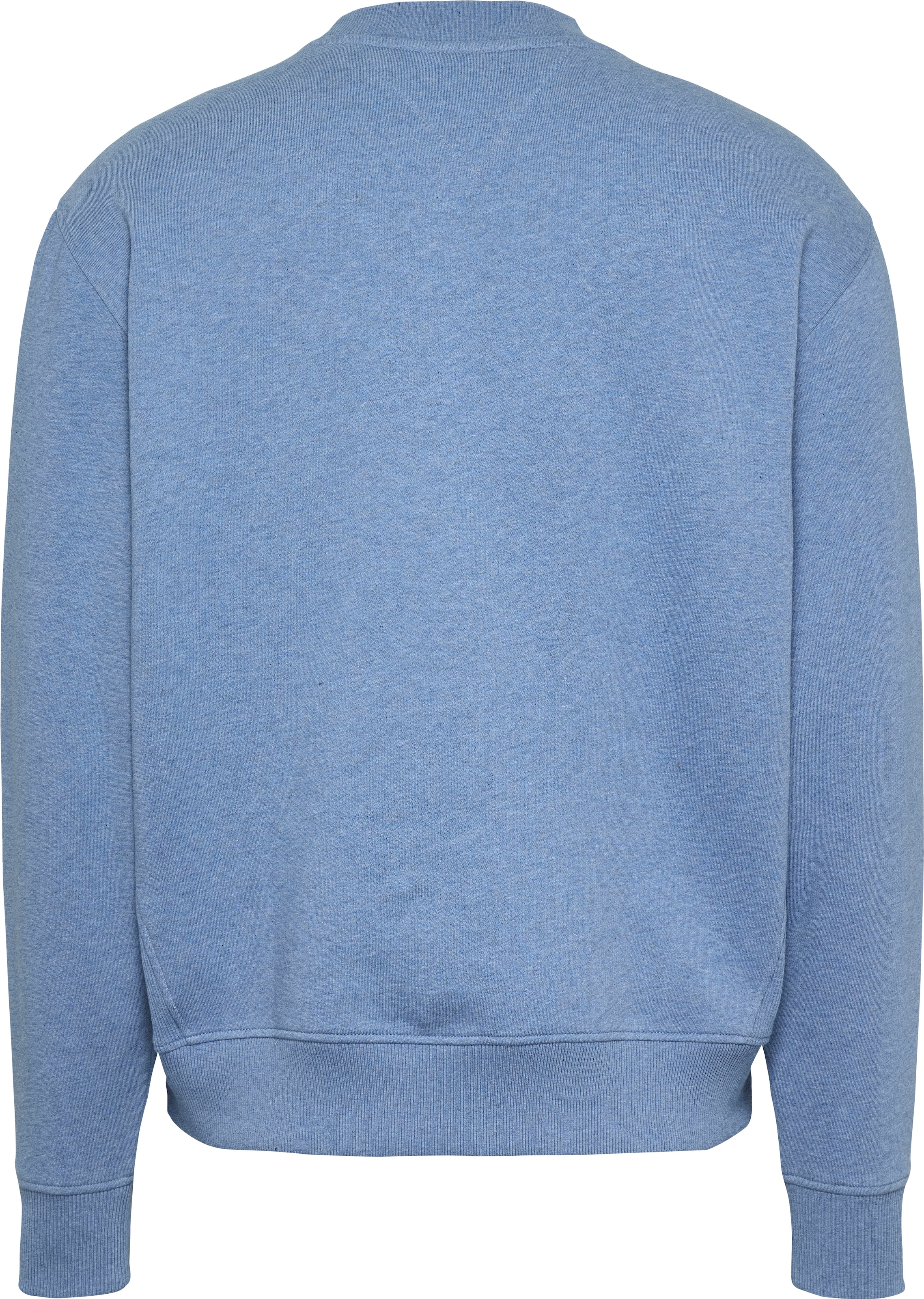 Tommy Jeans Sweatshirt »TJM MELANGE FLAG CREW«, mit grossem Logo