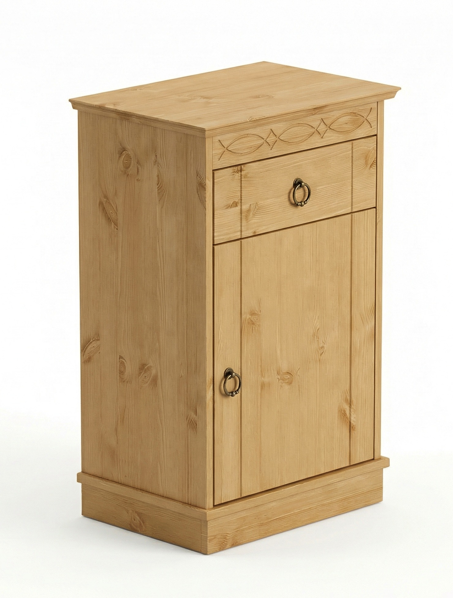 Image of GOODproduct Unterschrank "Indra, Badschrank, Badmöbel, Badezimmerschrank" B/T/H: 46/32/73 cm, aus massiver Kiefer, mit Schublade, FSC-zertifiziert