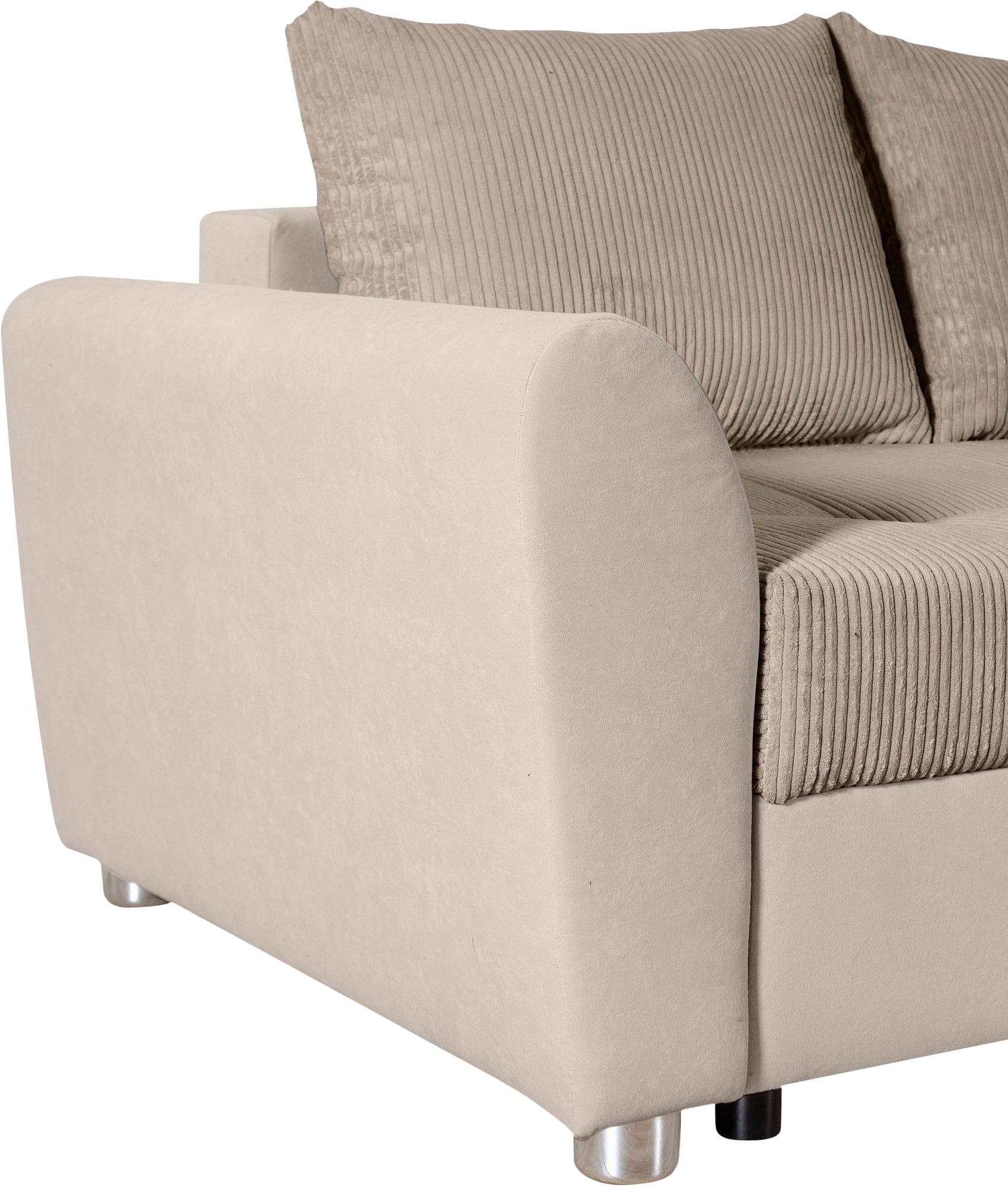 COLLECTION AB Ecksofa »JANA XL-Sofa L-Form«, inkl. Bettfunktion, Bettkasten und Bonnelfederkern