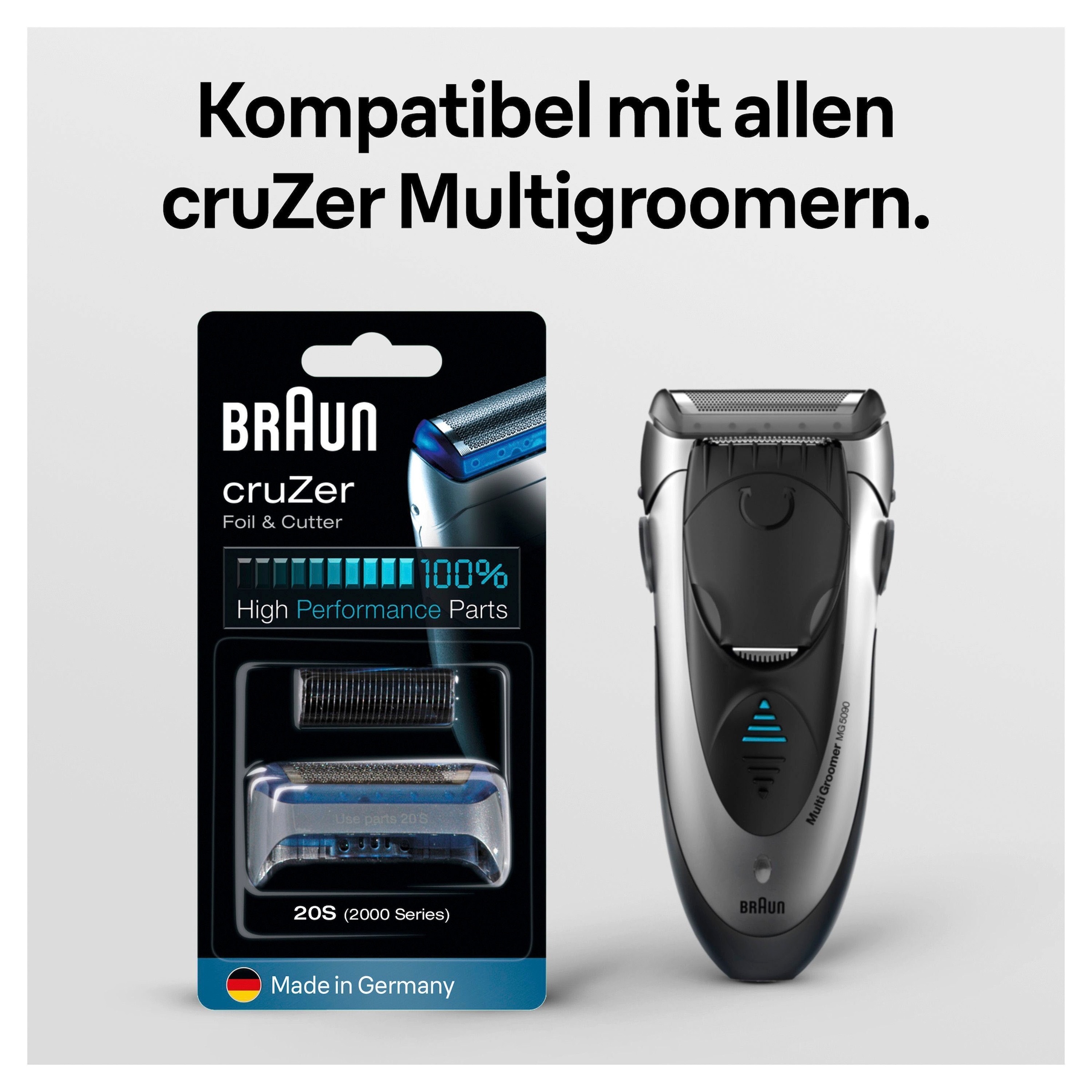 Braun Ersatzscherkopf »Kombipack 20S«