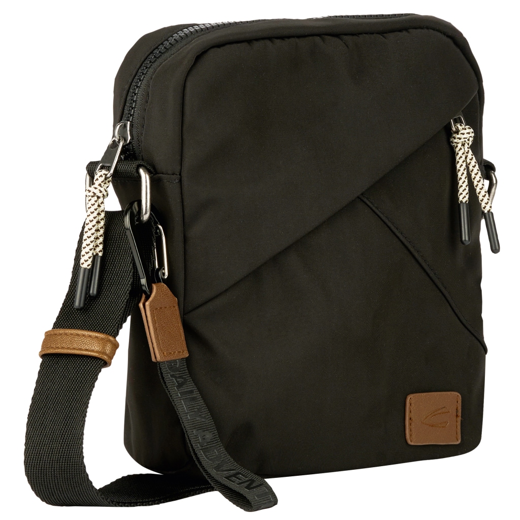 Image of camel active Umhängetasche "Aurum" aus recyceltem Polyester in Nylonstruktur, leicht & mit feinen Details