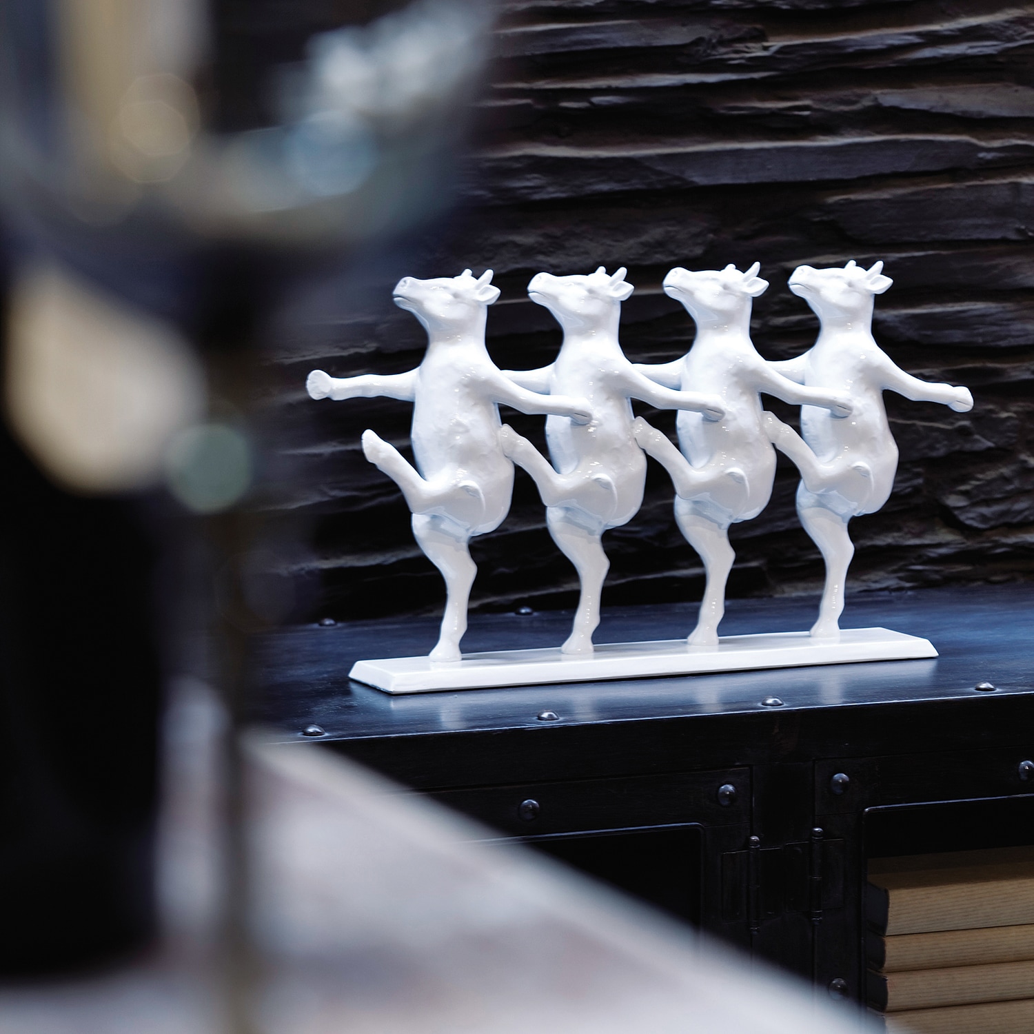 Kare Design Dekofigur »Deko Figur Dancing Cows«