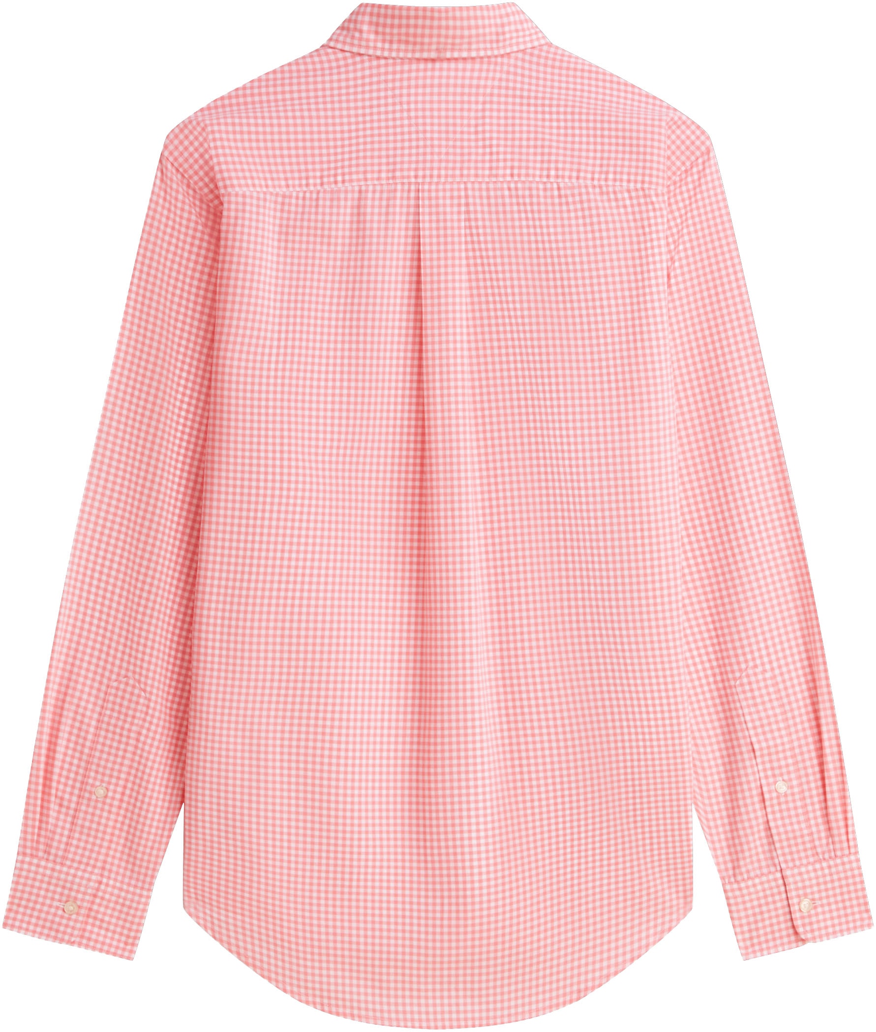 Tommy Hilfiger Chemise à manches longues »FLEX POPLIN GINGHAM SHIRT« Coupe régulière en coton Flex Gingham