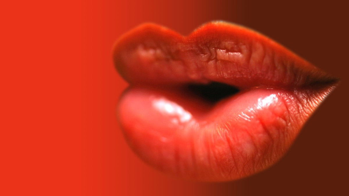 Image of Papermoon Fototapete "Heisse Lippen"