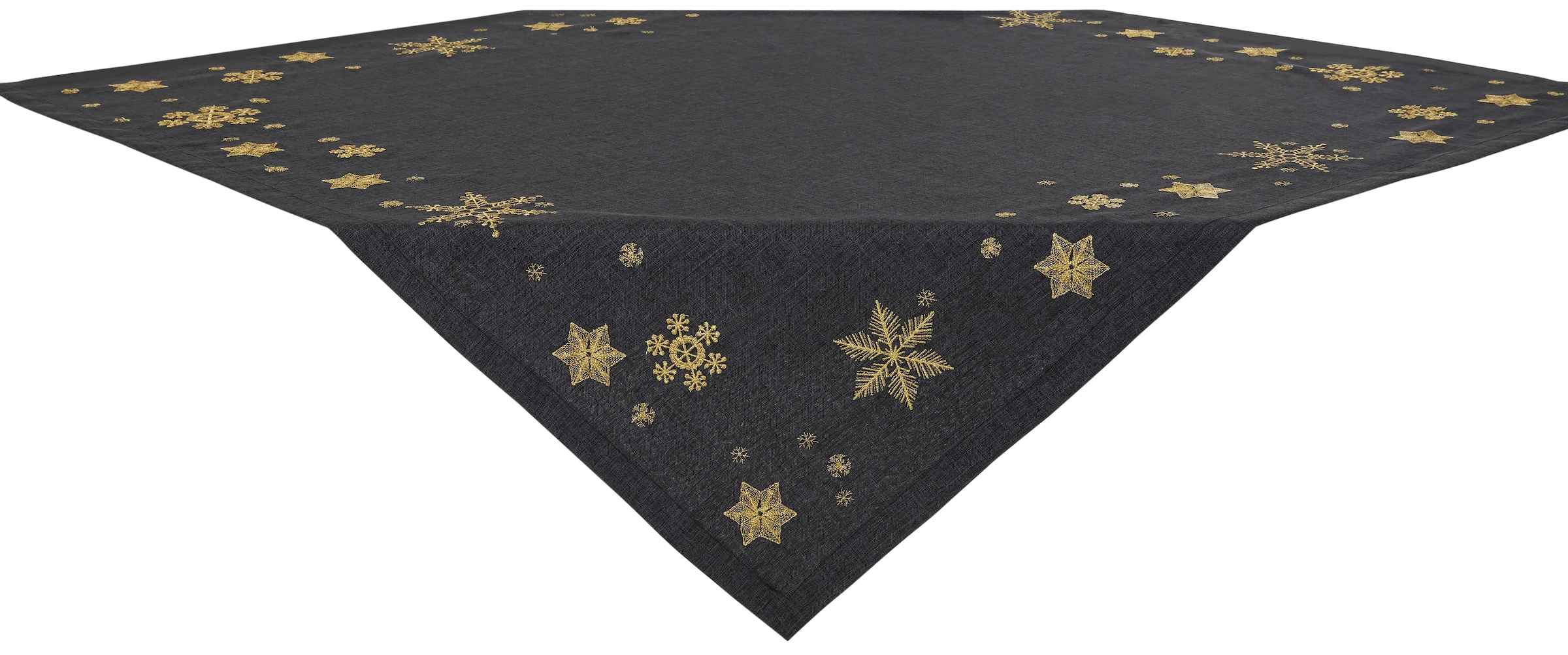 Dreams Nappe de milieu »Schneeflocke, Weihnachtsdeko« mit aufwendiger Stickerei