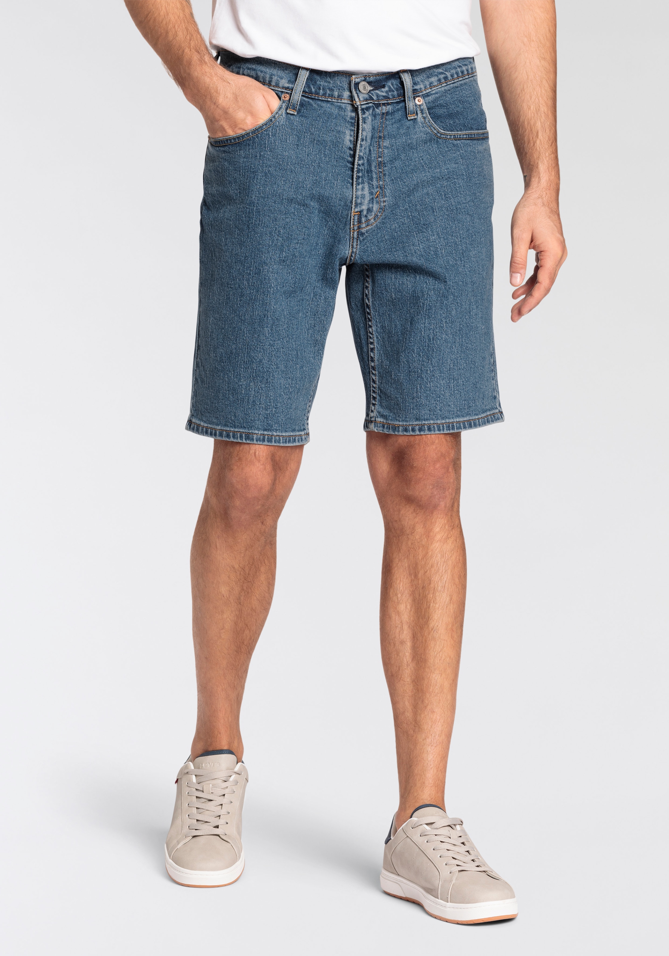 Image of Levis Jeansshorts "445 ATHLETIC SHORTS" Sommerhose mit Stretchanteil