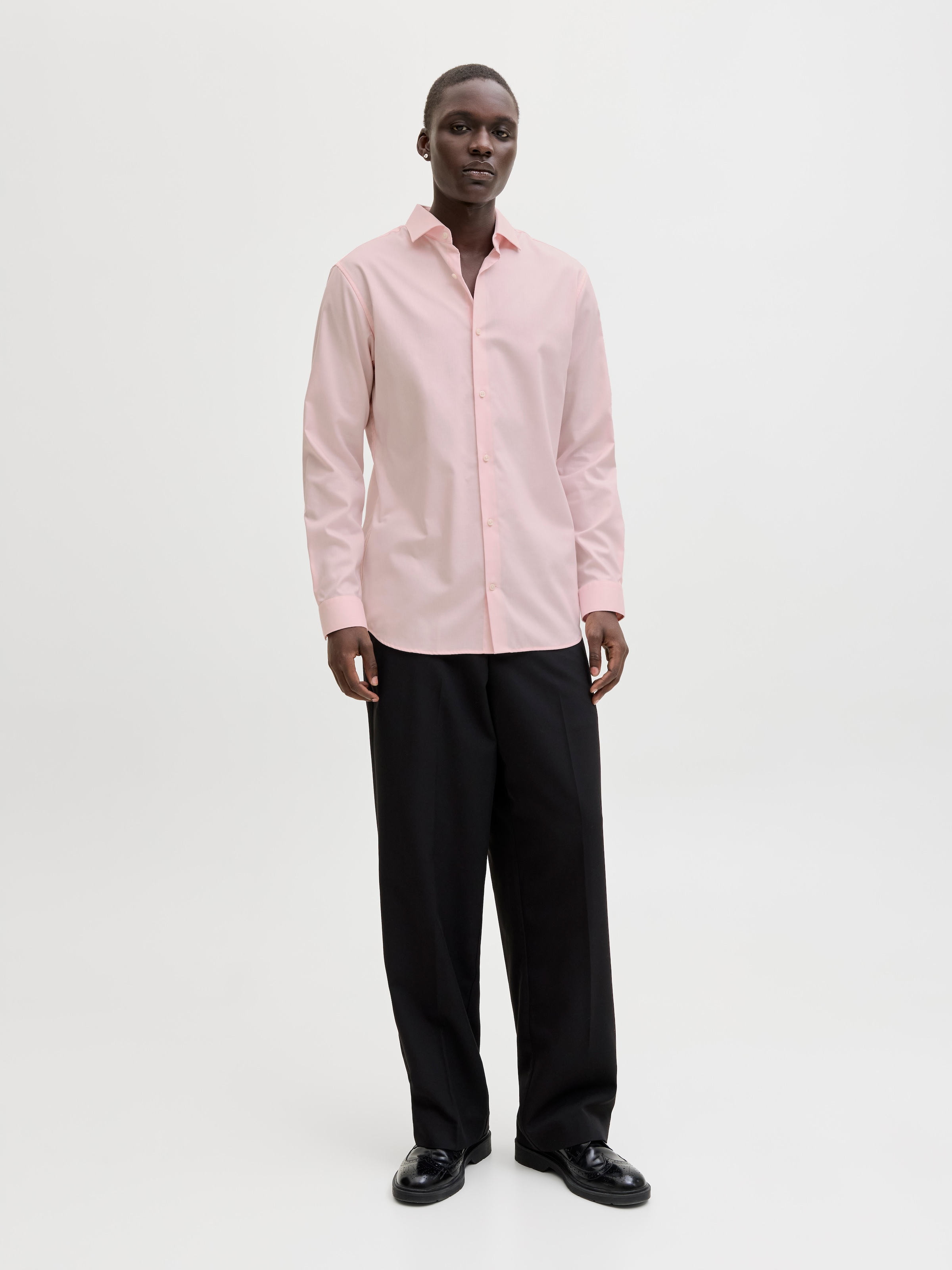 Jack & Jones Langarmhemd »JPRBLAPARKER Slim Fit Hemd, atmungsaktiv, ideal für den Alltag« Baumwolle, slim fit
