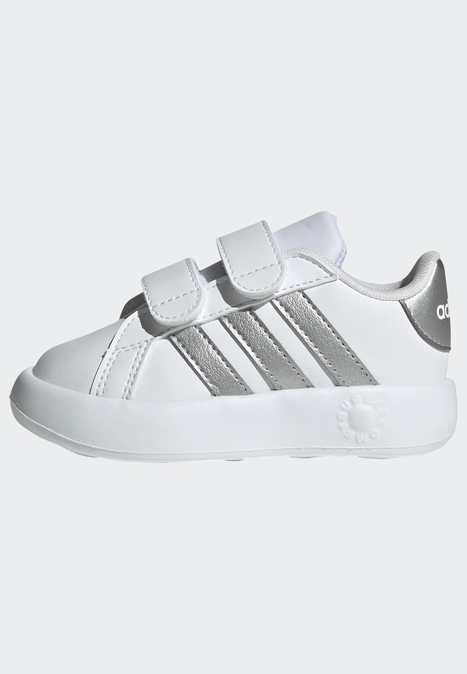 adidas Sportswear Klettschuh »GRAND COURT 2.0 KIDS«, Design auf den Spuren des adidas Superstar, für Kinder