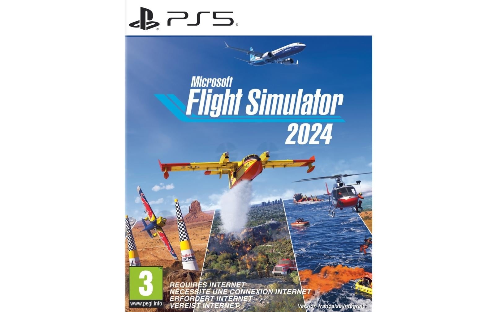 Image of Microsoft Spielesoftware "Microsoft Flight Simulator 2024 (Box)" PlayStation 5