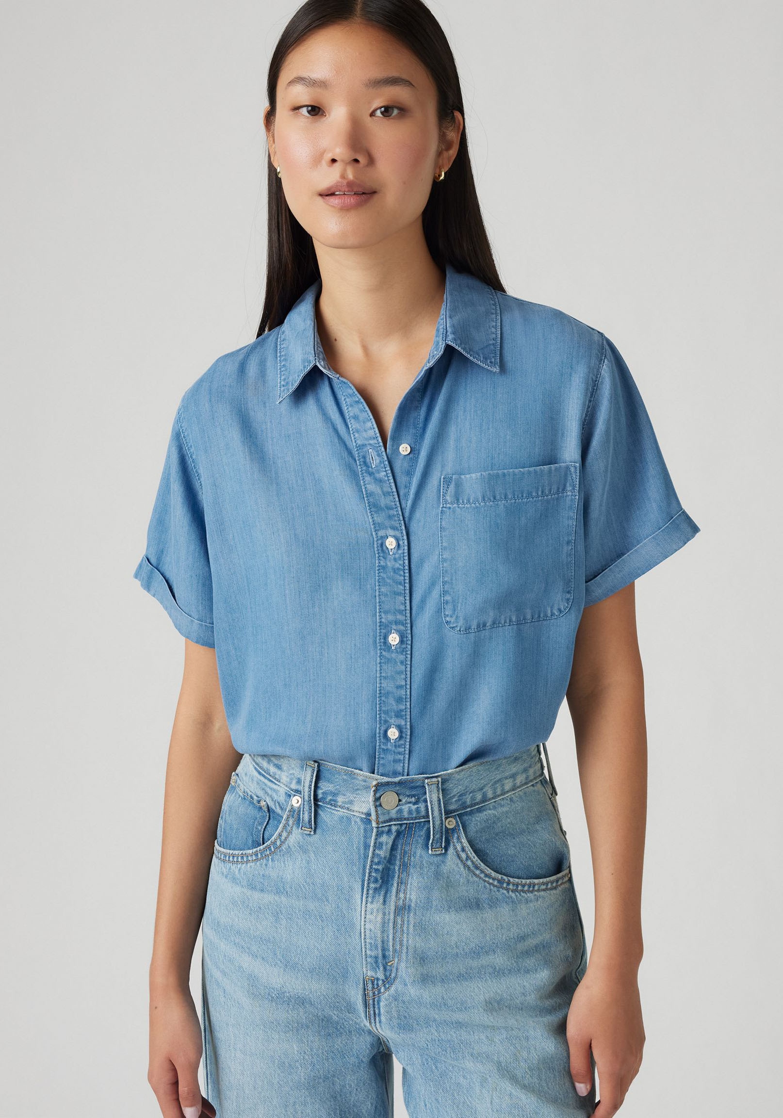 Levi's® Hemdbluse »DARLENE SS SHIRT« im Jeans-Style