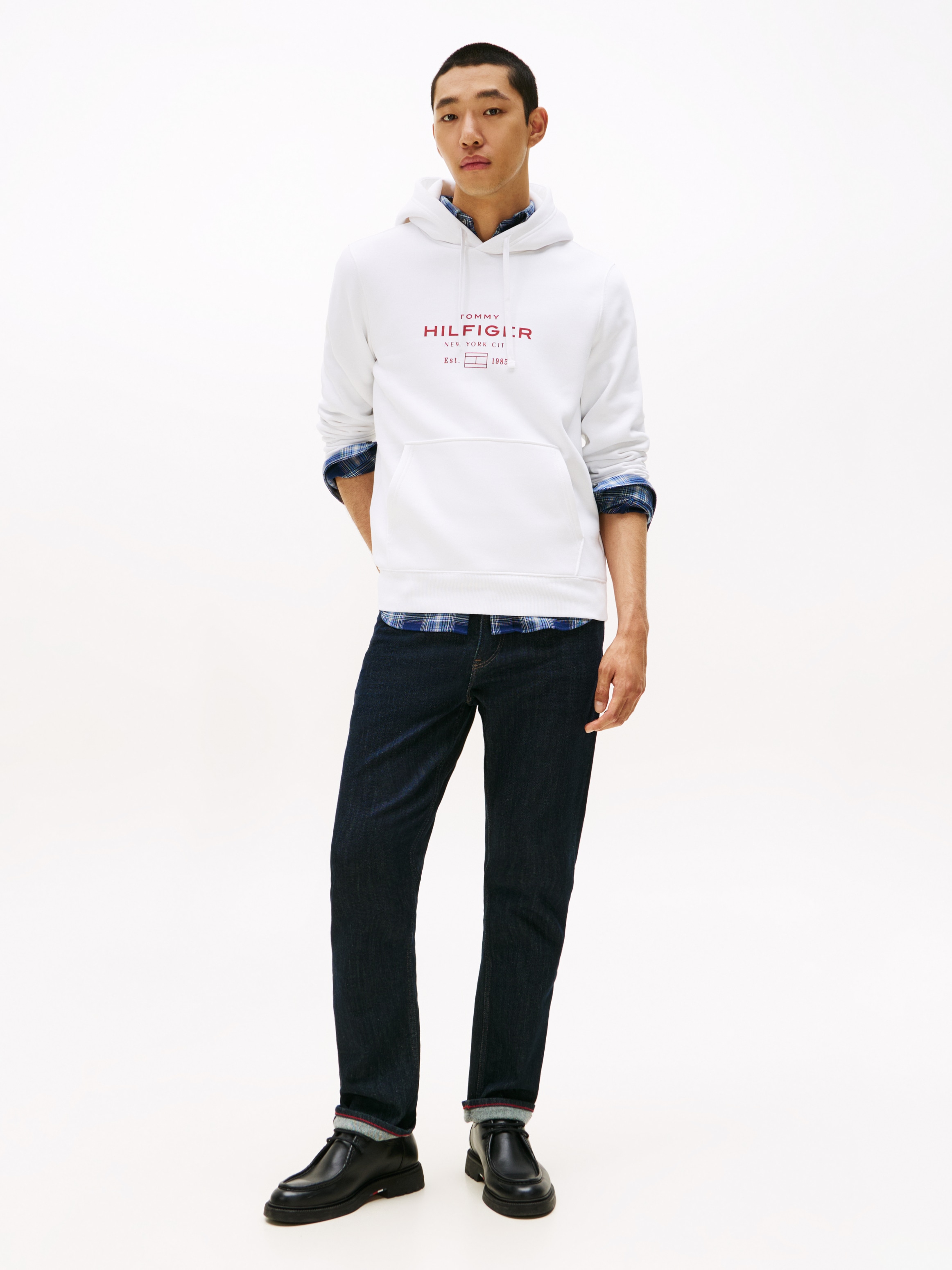 Tommy Hilfiger Sweat à capuche »OVAL GRAPHIC HOODIE« Regular fit