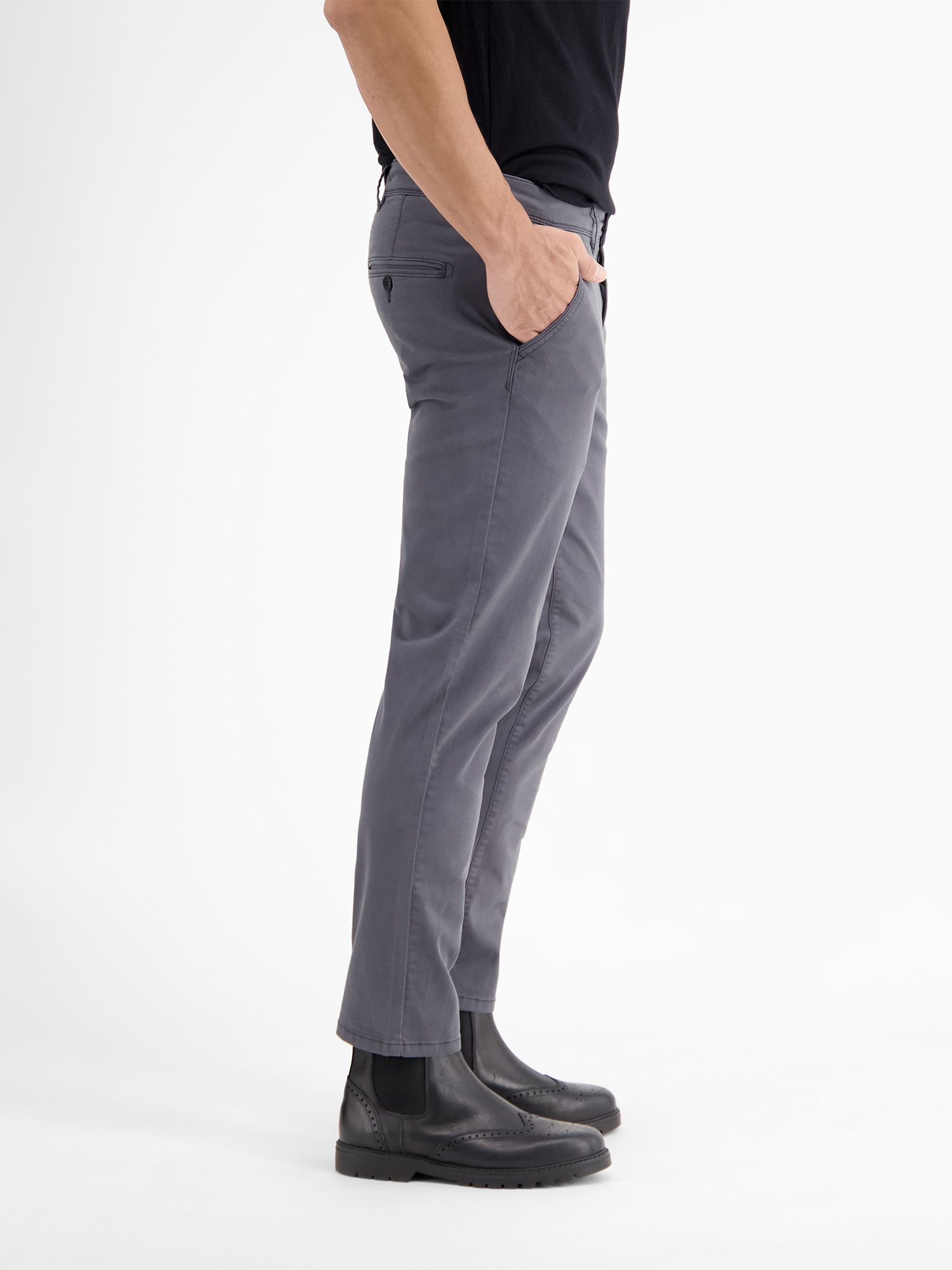 LERROS 5-Pocket-Jeans »LERROS Basic Chino in Strukturqualität, SLIM FIT«