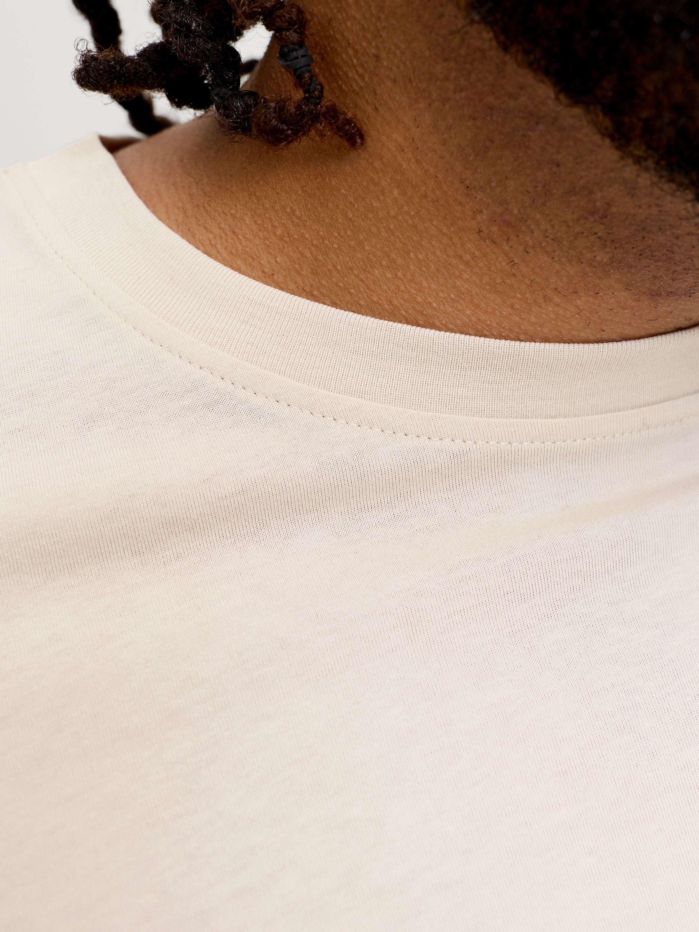 Jack & Jones PlusSize Rundhalsshirt »JJBUSTER TEE SS CREW NECK BTS SN PLS« Baumwolle, regular fit