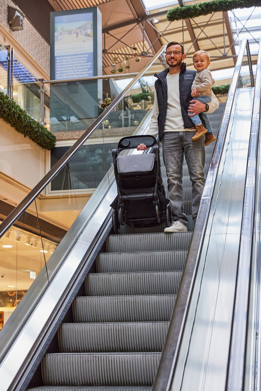 Hauck Kinder-Buggy »Shop N Care, Olive« 22 kg bis 22 kg belastbar; kompatibel mit Babyschale