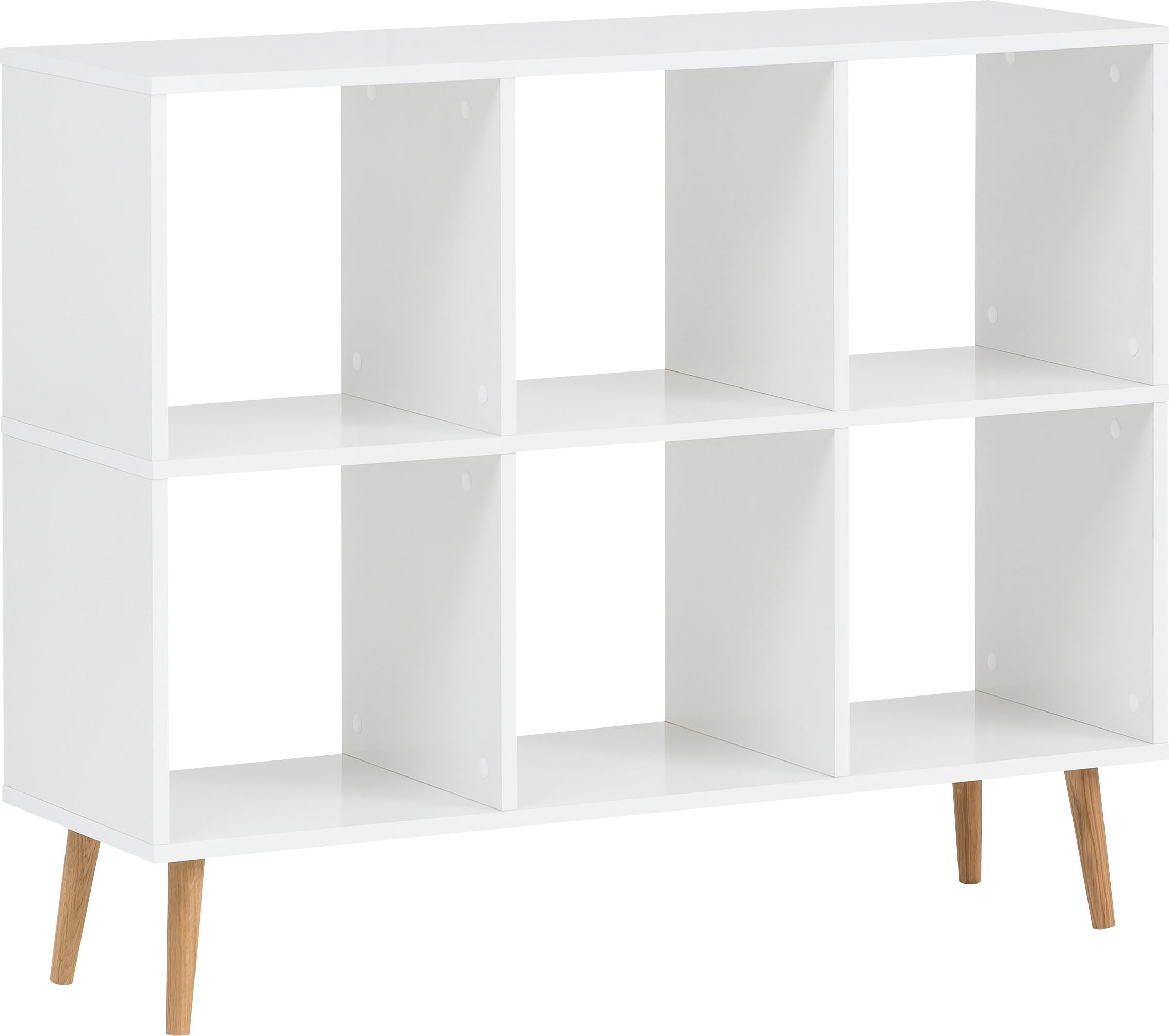 Image of Schildmeyer Standregal »Moonlight«, mit Möbelfüsse aus Massivholz und Melamin-Oberfläche bei Ackermann Versand Schweiz