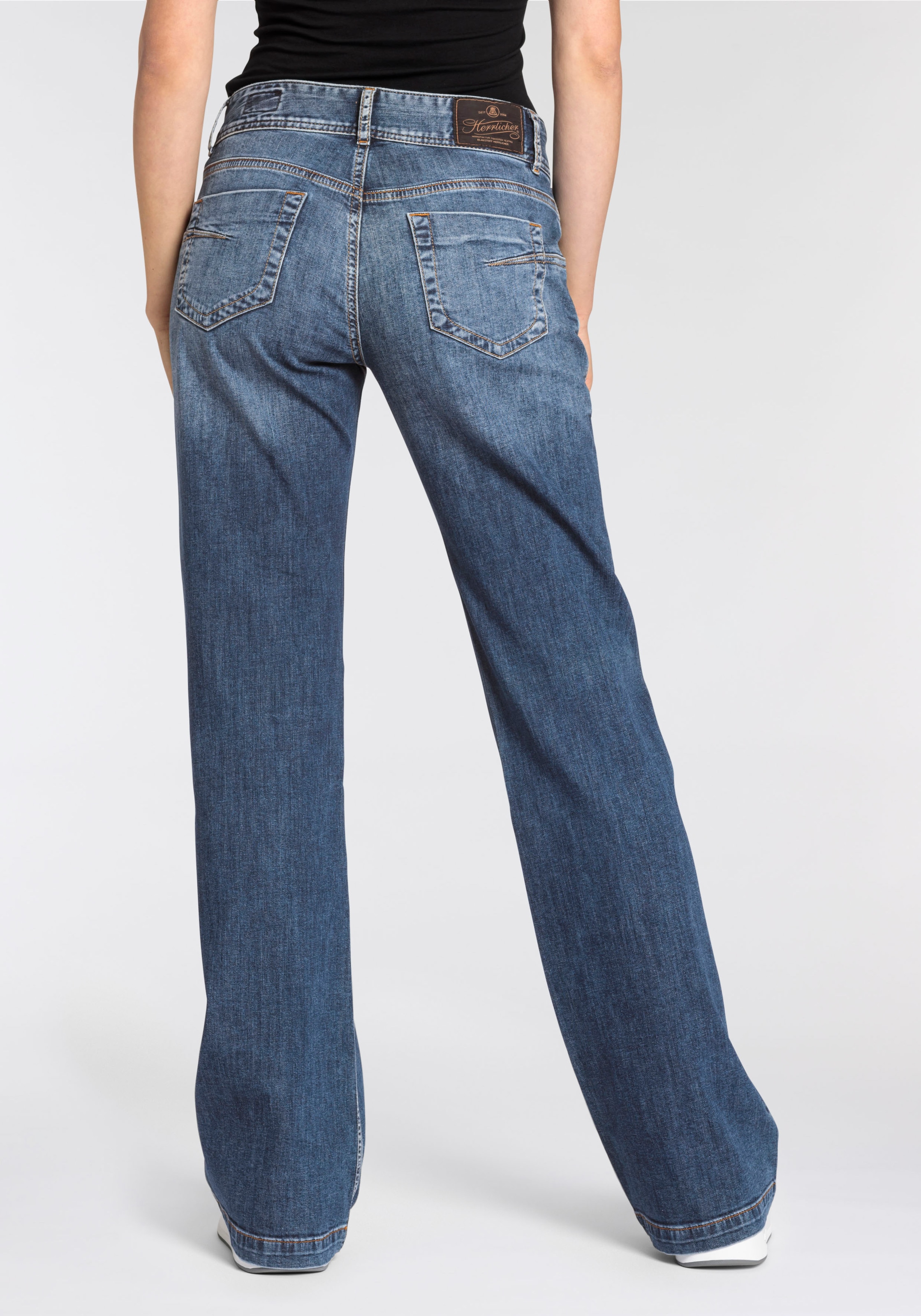 Herrlicher Bootcut-Jeans »Edna Light Denim«