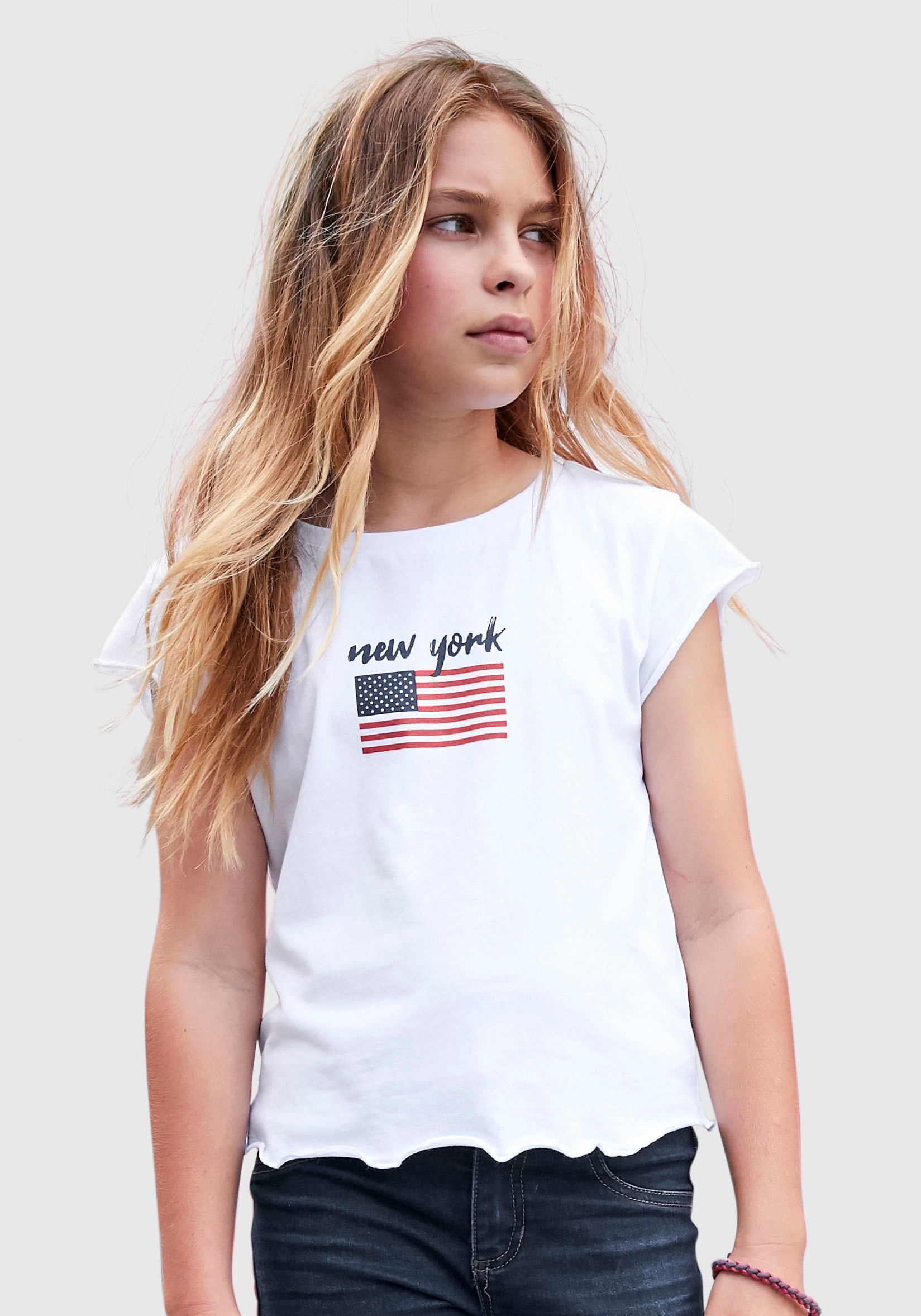 Image of Arizona T-Shirt »New York«, in kurzer Form bei Ackermann Versand Schweiz