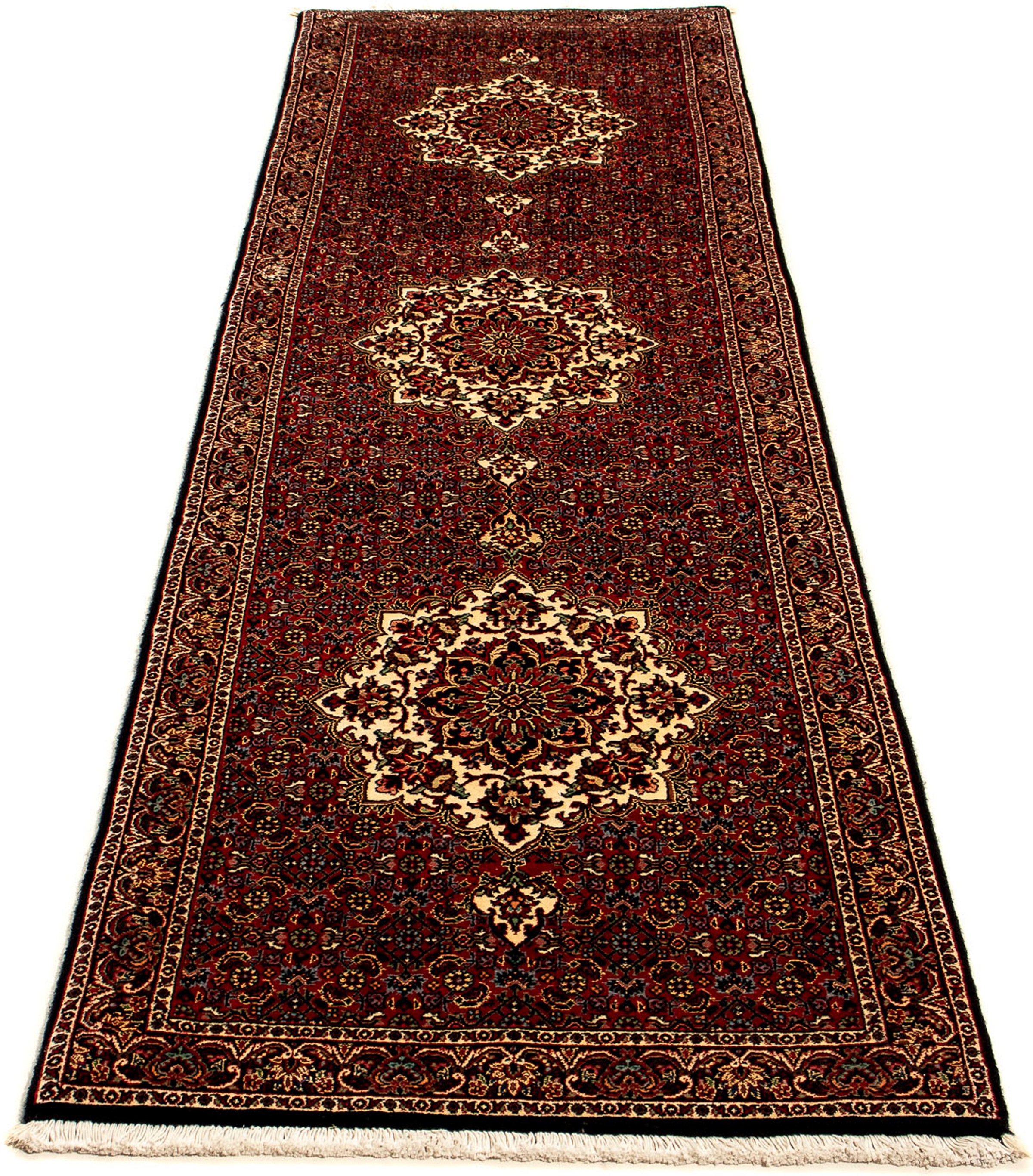 Image of morgenland Orientteppich »Perser - Bidjar - 270 x 72 cm - mehrfarbig«, rechteckig, 15 mm Höhe, Wohnzimmer, Handgeknüpft, Einzelstück mit Zertifikat bei Ackermann Versand Schweiz