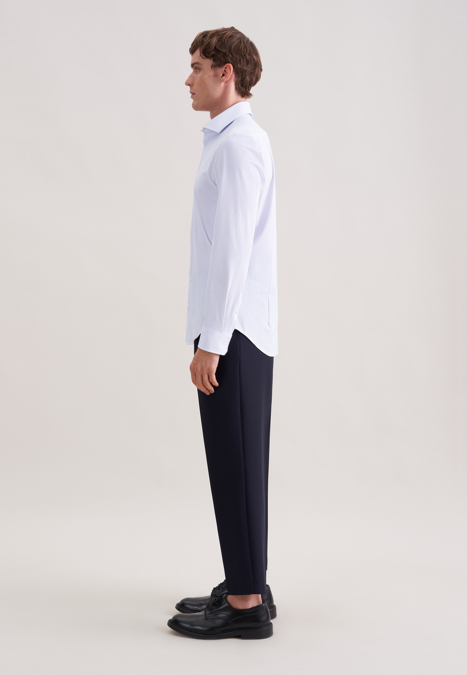 seidensticker Businesshemd »Schwarze Rose« Slim 1/1 Kentkragen Druck