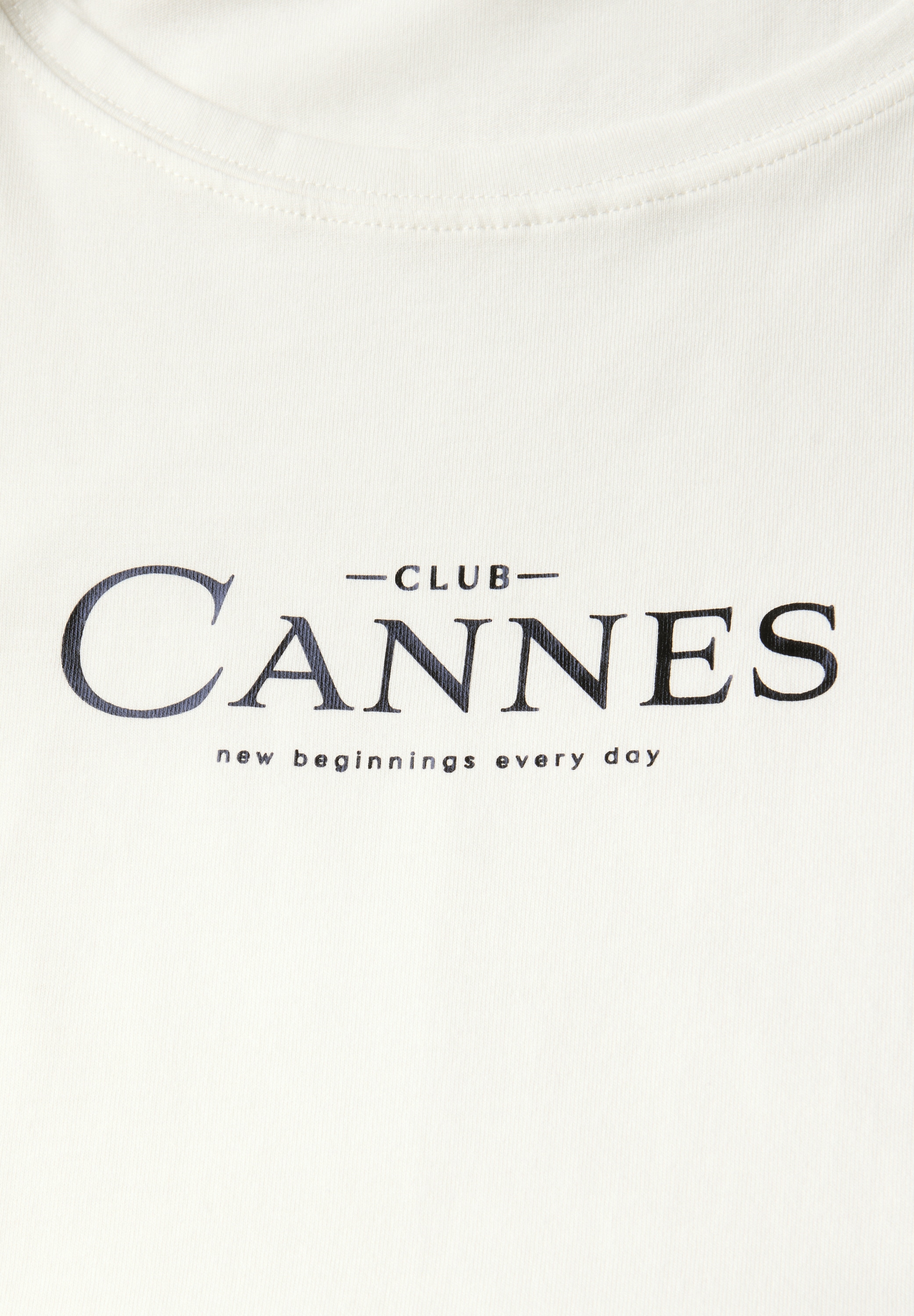 STREET ONE Shirttop, mit Folien-Wording