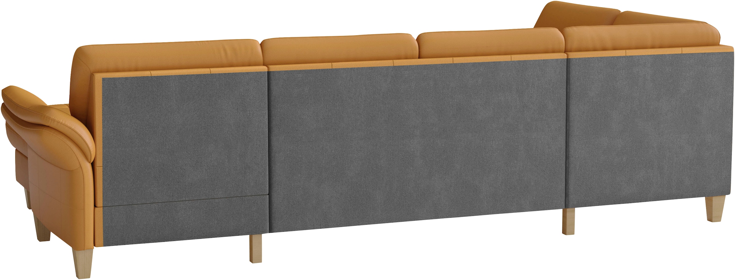 sit&more Paysage de salon »Pamela, U-Form, B: 292 cm, Leder«
