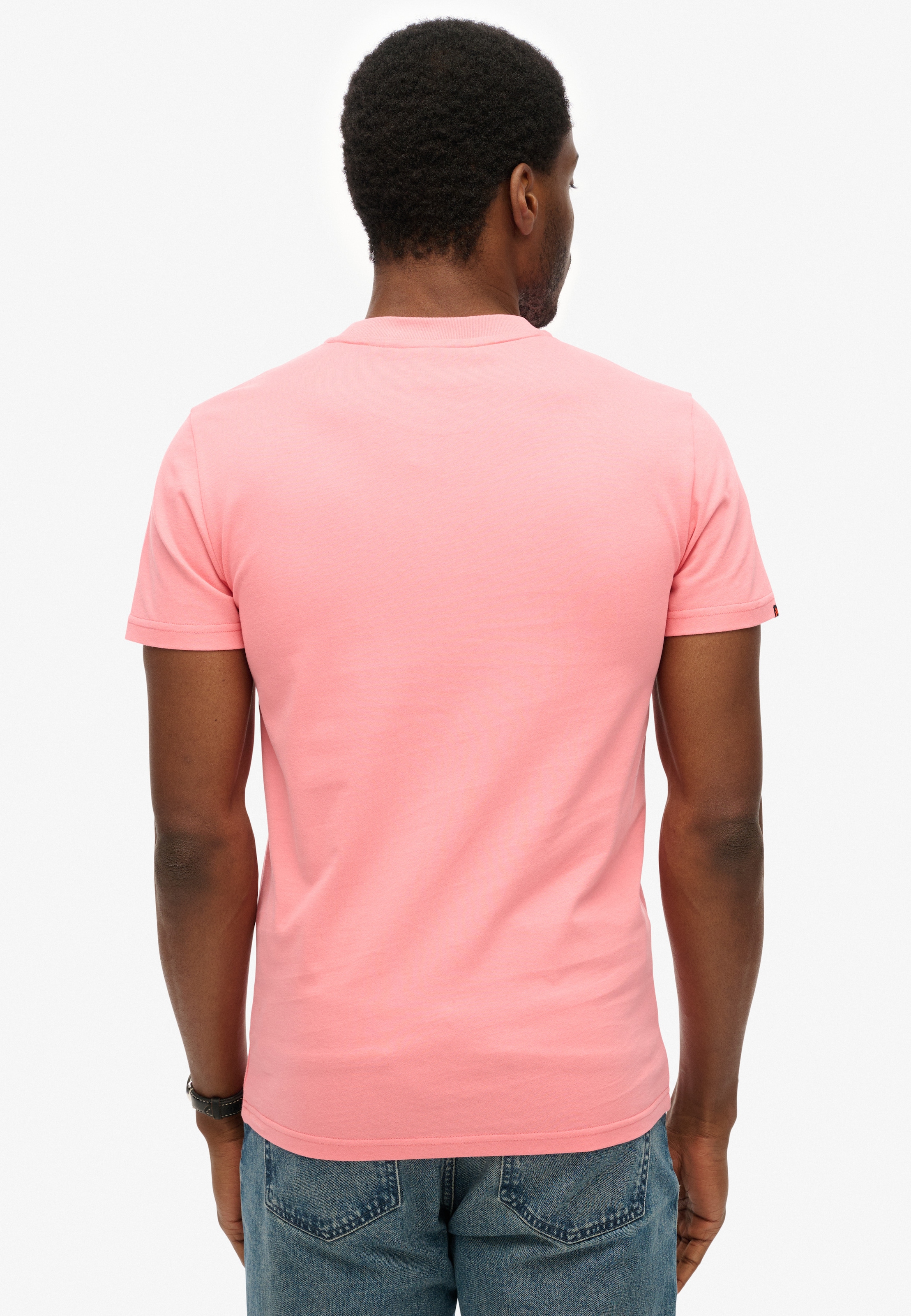 Superdry Shirt à col rond »ESSENTIAL LOGO EMB TEE«