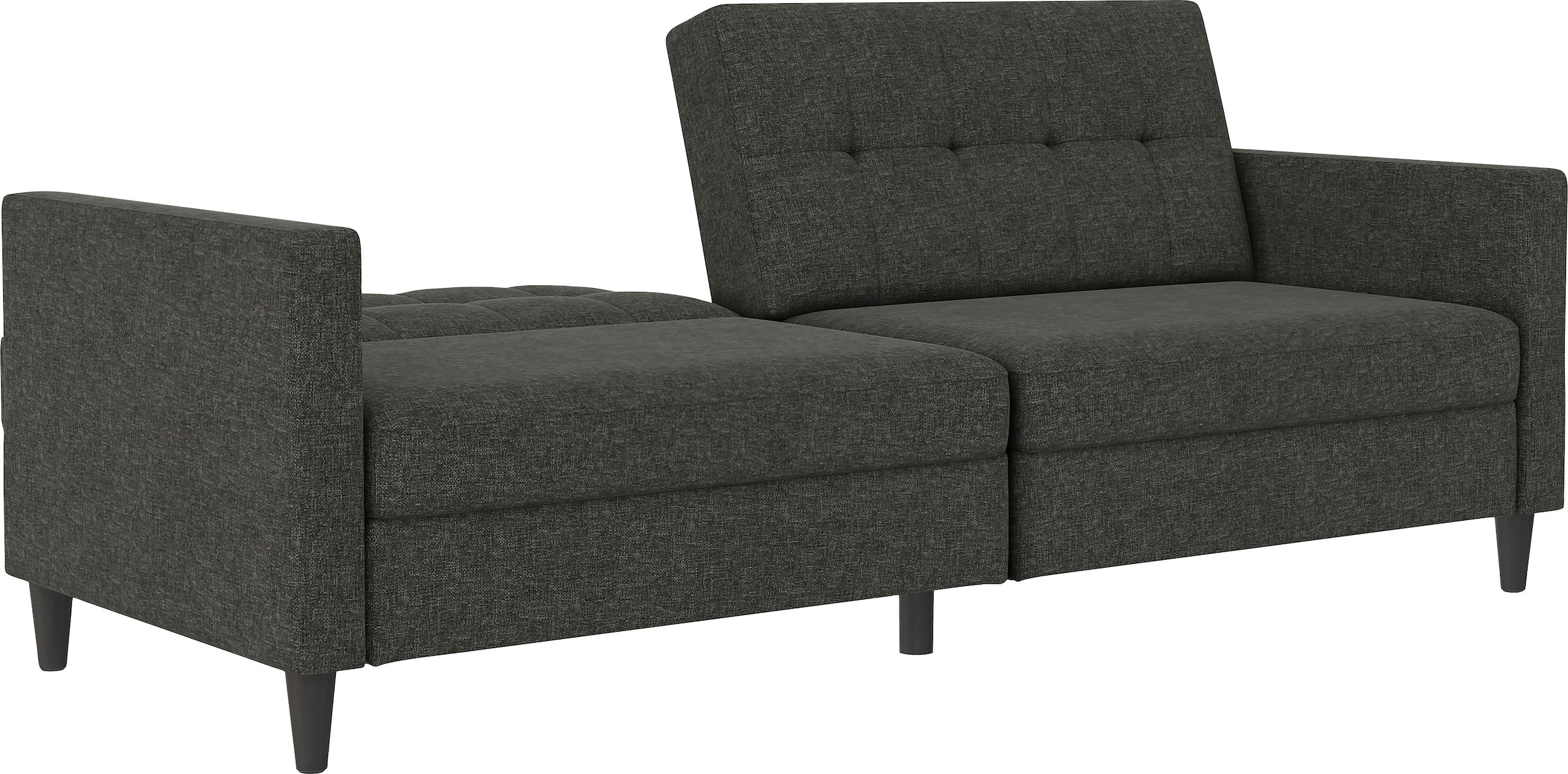 Dorel Home 3-Sitzer »Hartford II«, Bettfunktion, Rückenlehne 2-teilig, 3-fach verstellbar, Sitzhöhe 43 cm