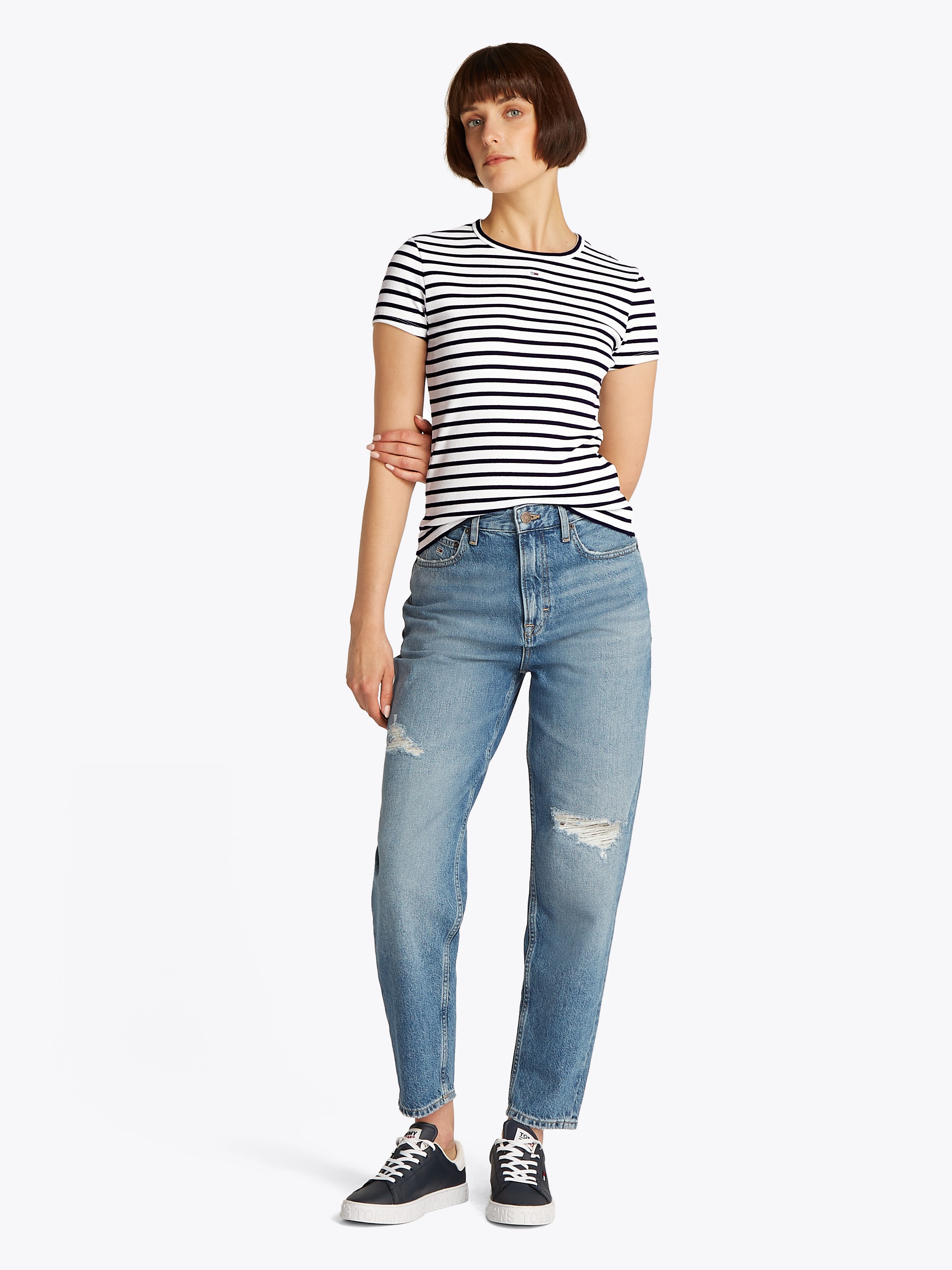 Tommy Jeans Curve T-shirt »Slim Essential« grandes tailles
