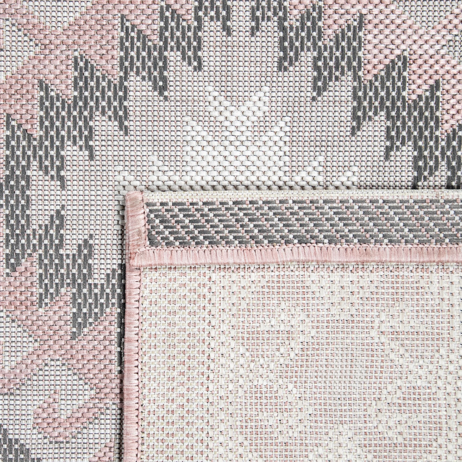 Paco Home Teppich »Kuba geeignet Flachgewebe, Outdoor rechteckig, 131«, prix bas moderne à Orient-Optik, Pastell-Farben