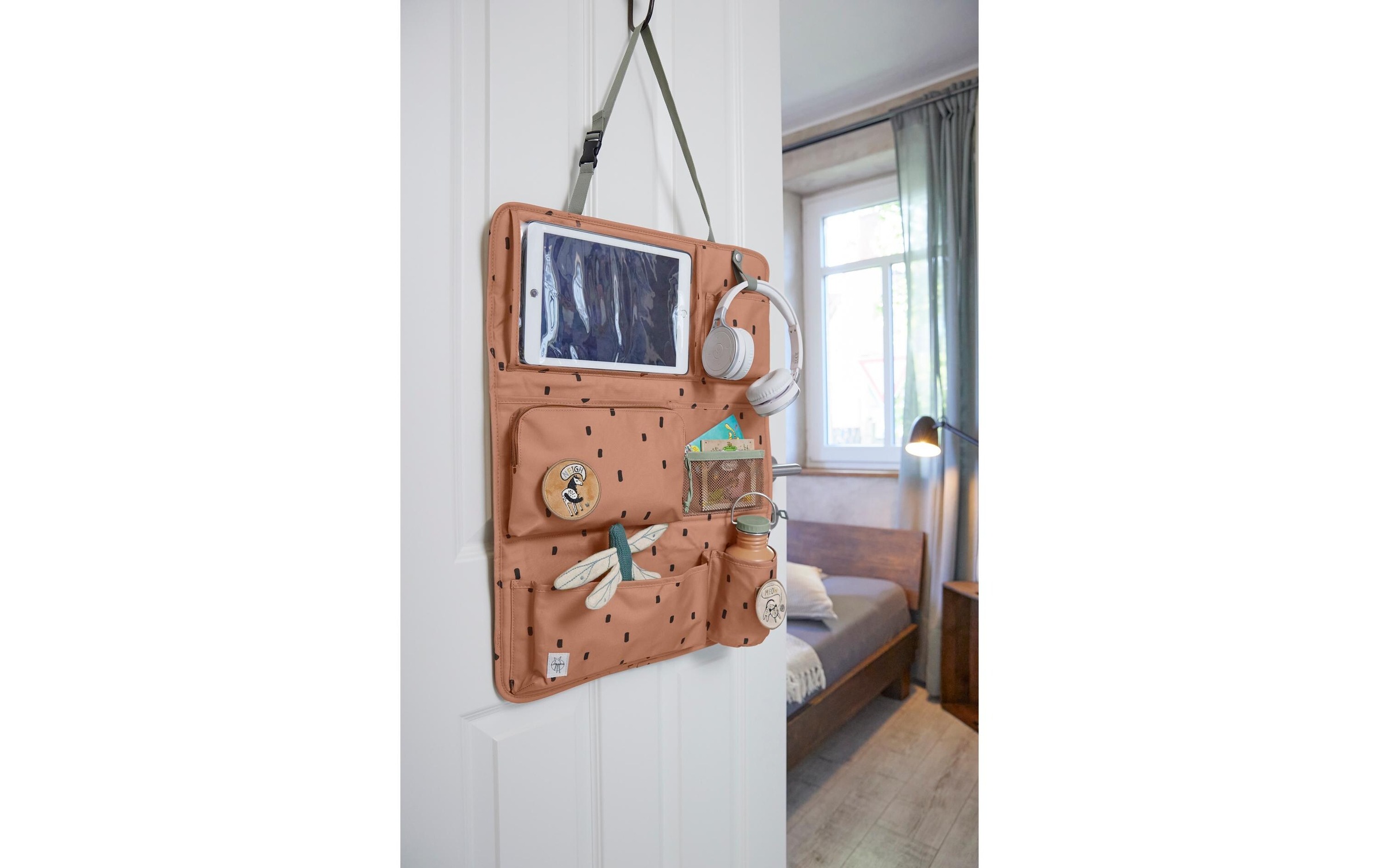 LÄSSIG Kinderrucksack »Wrap to go Happy Prints«