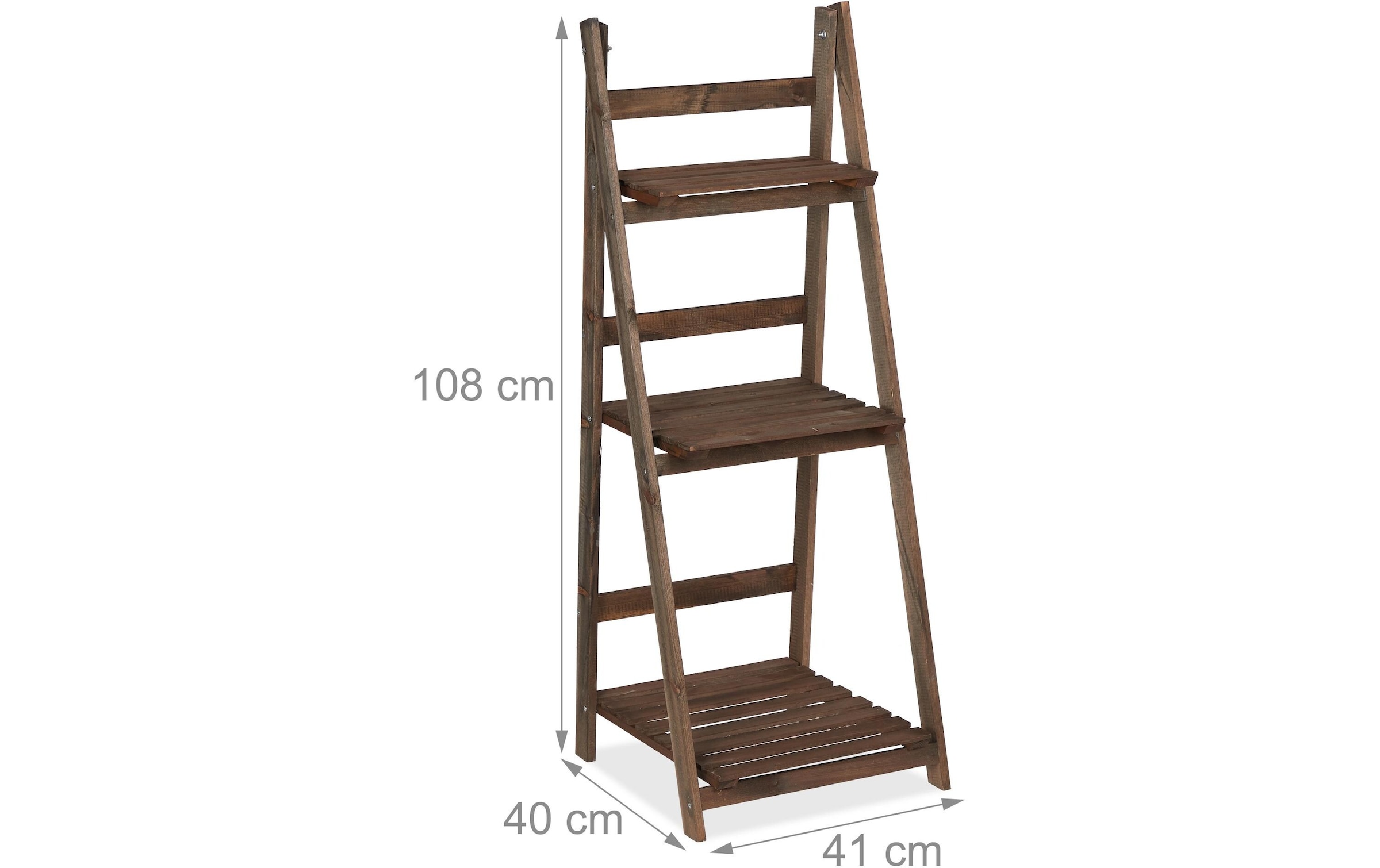 relaxdays Escalier pour plantes »L«