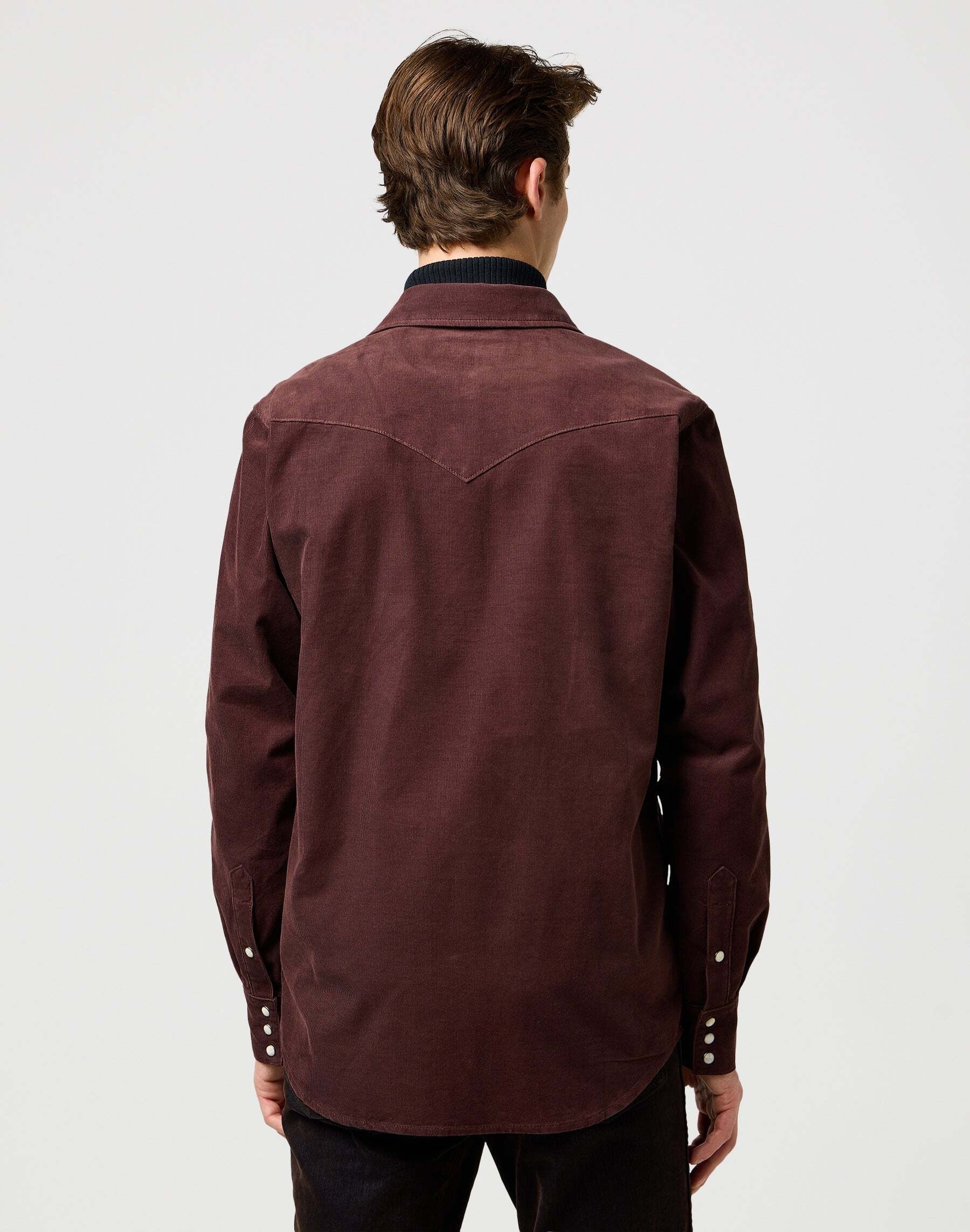 Wrangler Langarmhemd »WRANGLER Langarmhemd Western Cord Shirt«