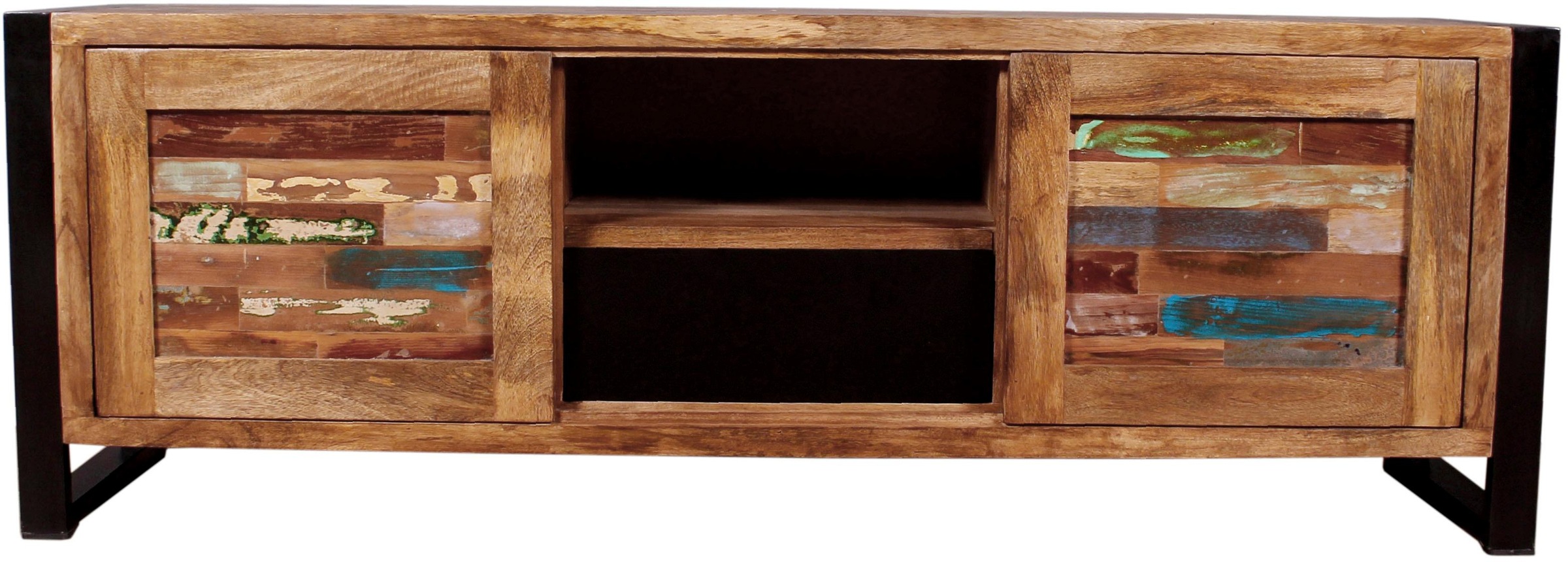 Image of SIT Lowboard »Mox«, farbiges Recyclingholz mit Eisen bei Ackermann Versand Schweiz