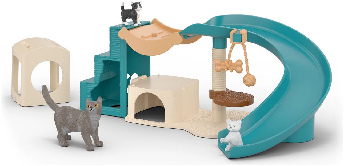Schleich® Spielwelt »FARM WORLD, Spielspass für Katzen (42764)«